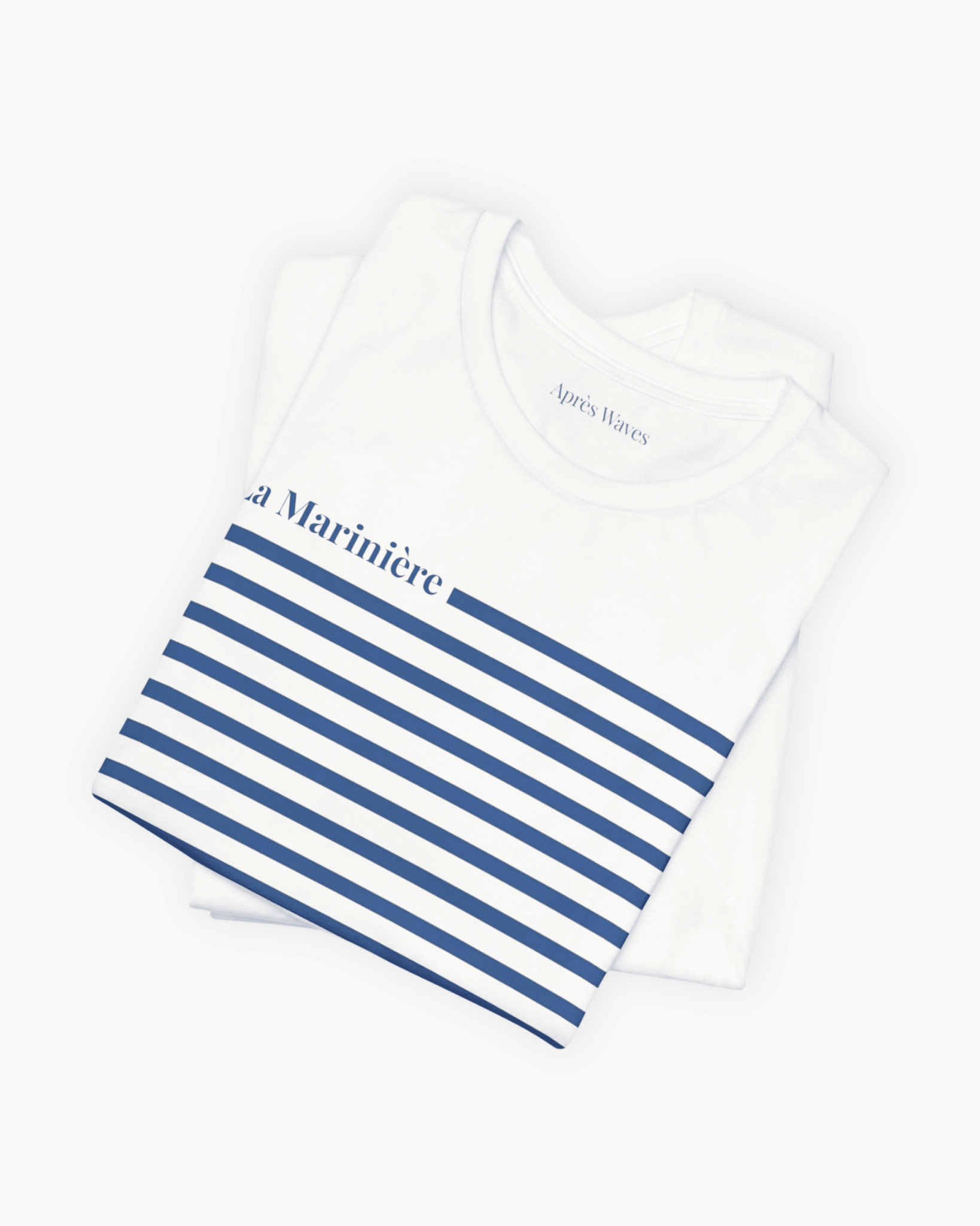 La Marinière White S graphic t-shirt - Après Waves
