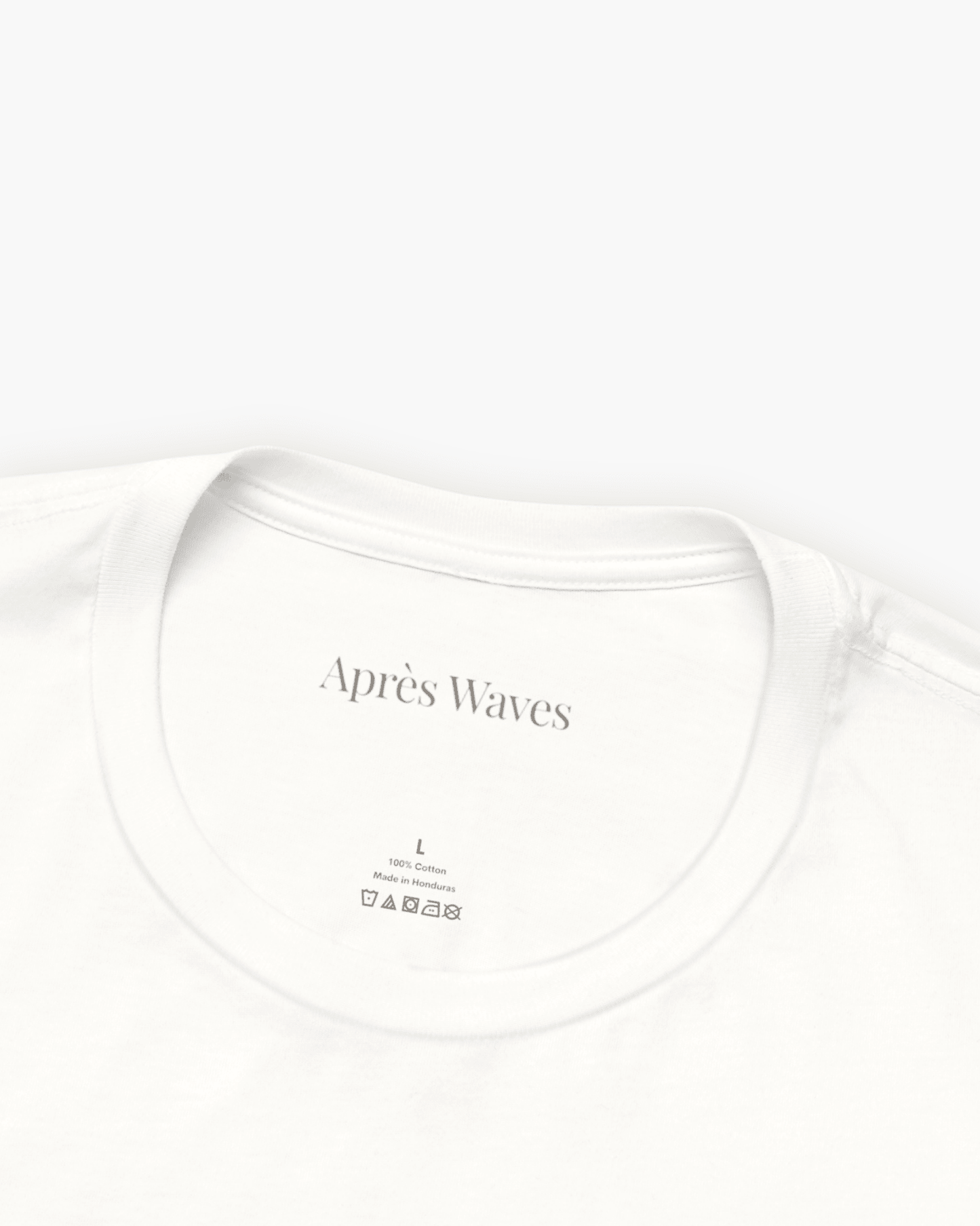 Très Euro White S graphic t-shirt - Après Waves