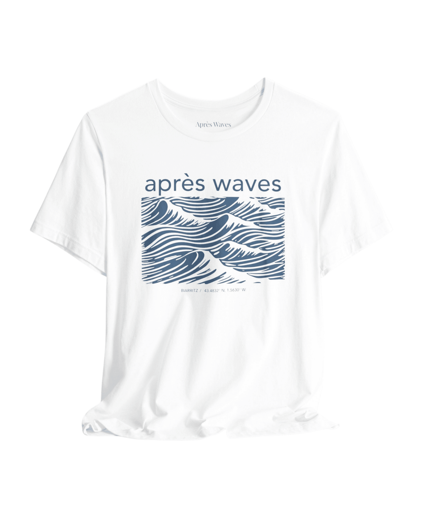 Dawn Patrol White S graphic t-shirt - Après Waves