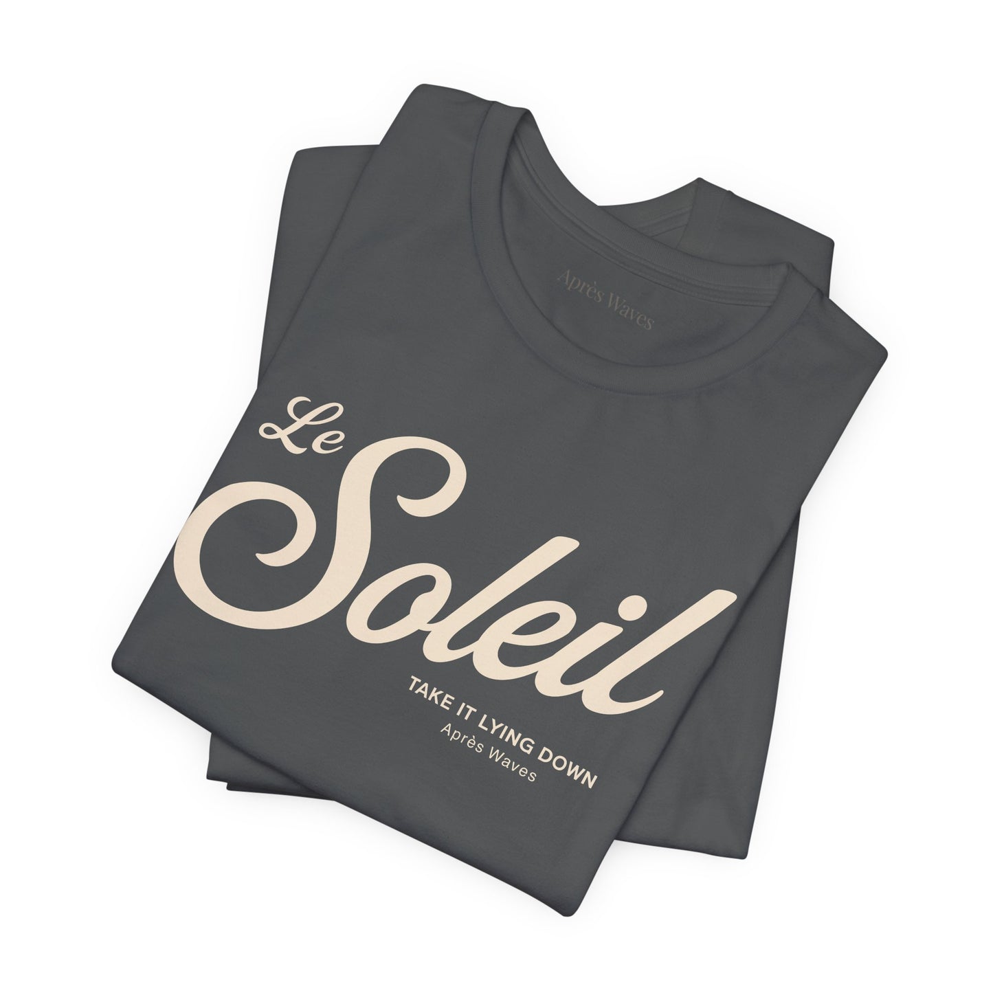 Le Soleil Asphalt S graphic t-shirt - Après Waves