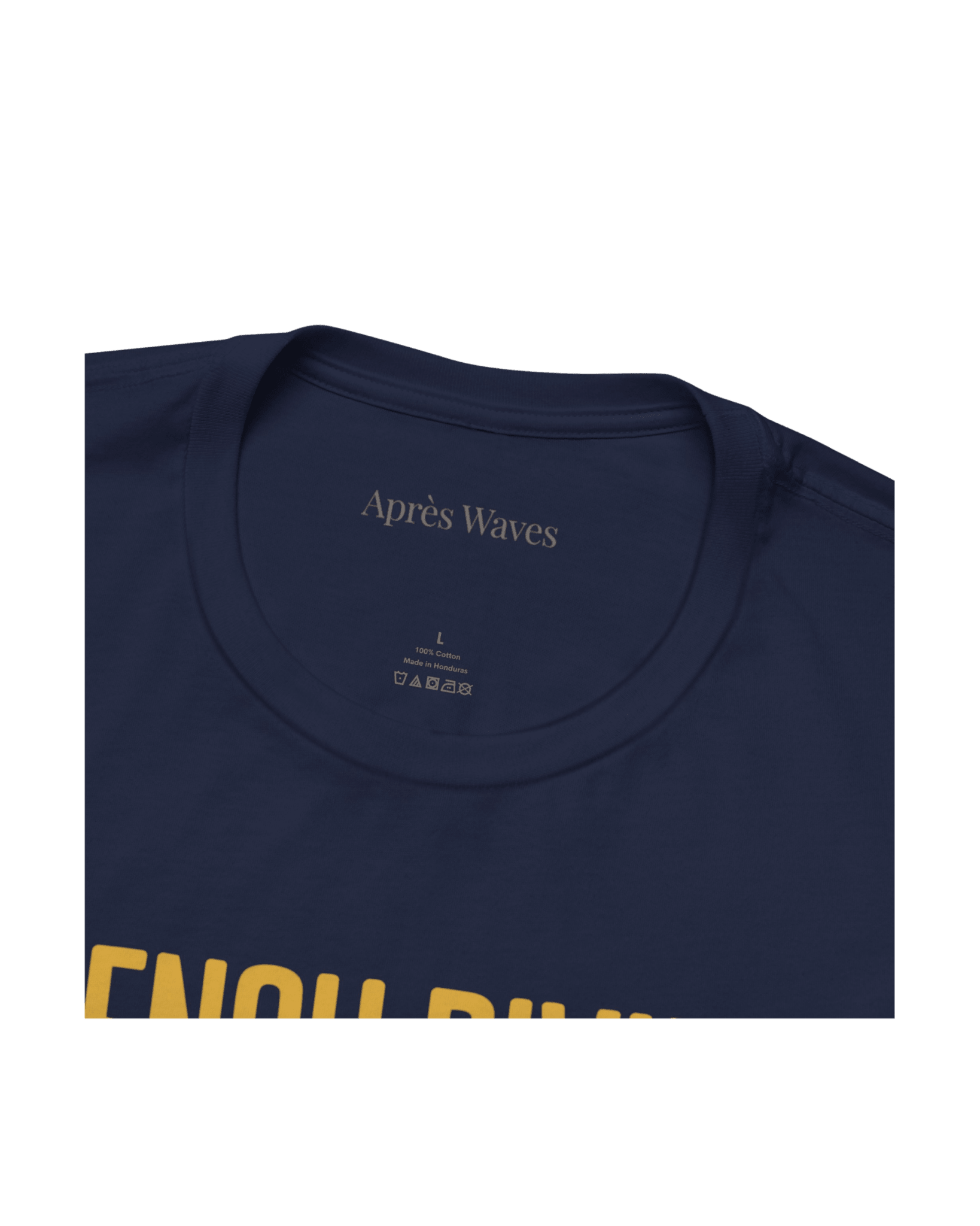 Riviera Palms Navy S graphic t-shirt - Après Waves