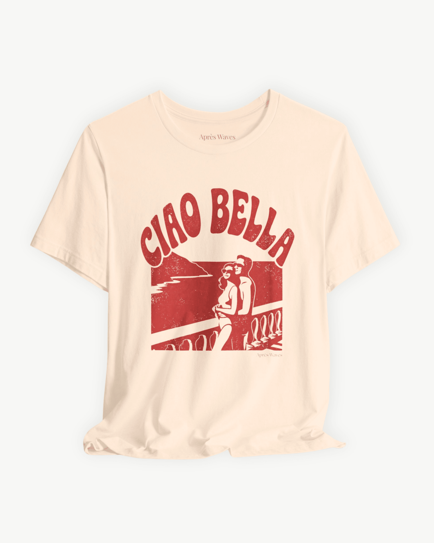 Ciao Bella Soft Cream S graphic t-shirt - Après Waves
