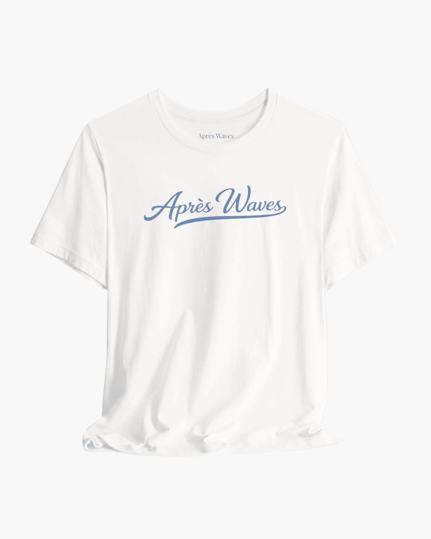 Très Euro White S graphic t-shirt - Après Waves
