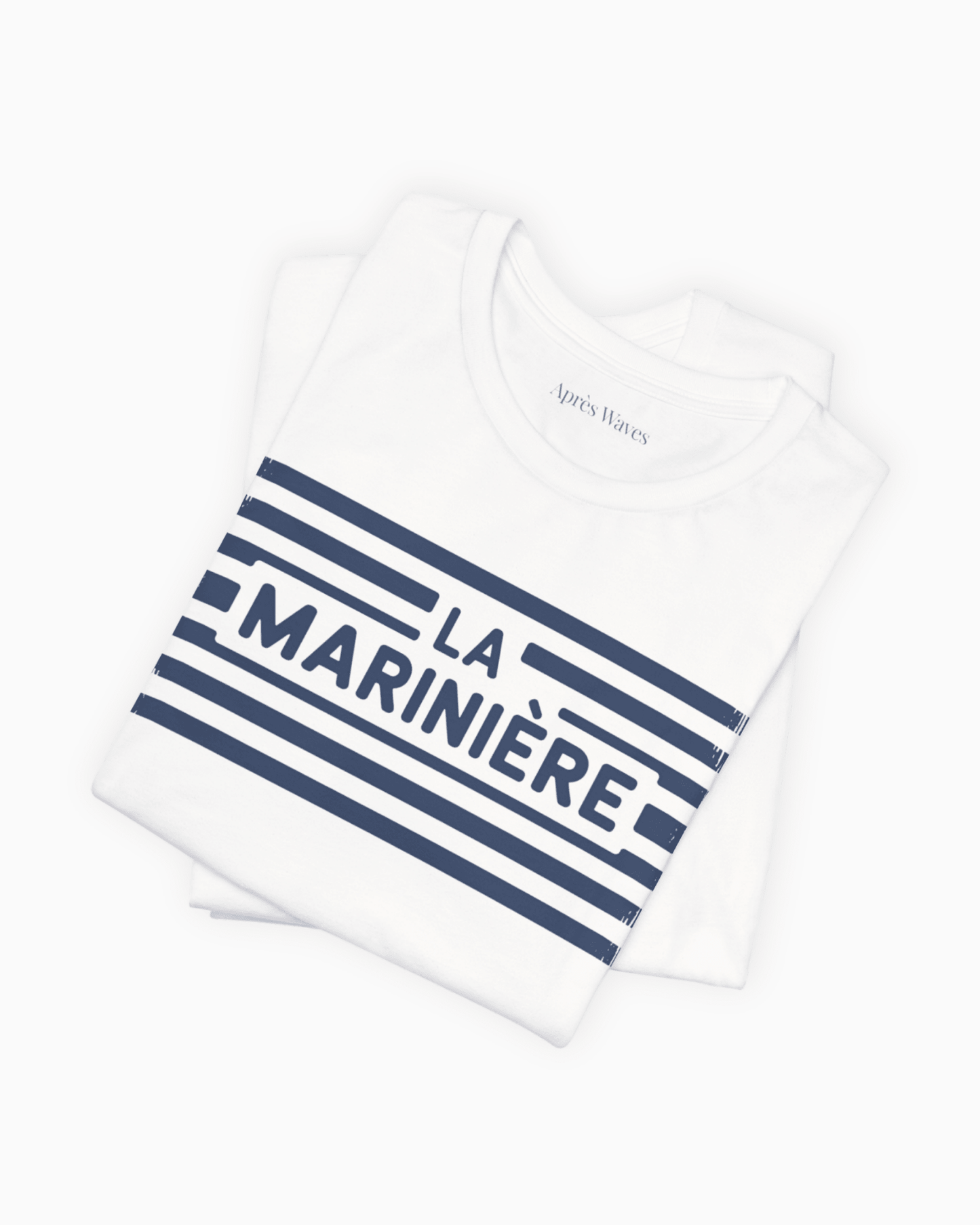 French Mariner White S graphic t-shirt - Après Waves