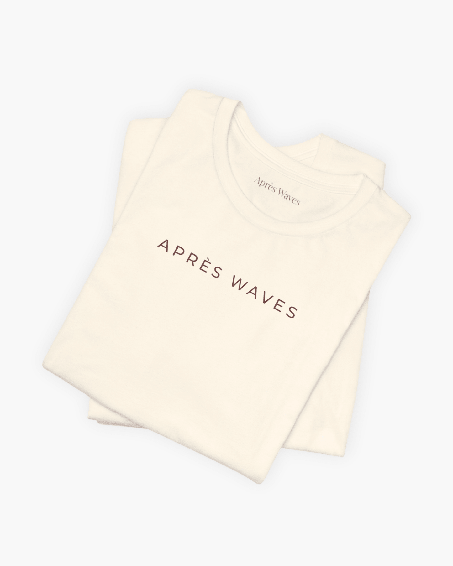 OG Après Ecru S graphic t-shirt - Après Waves