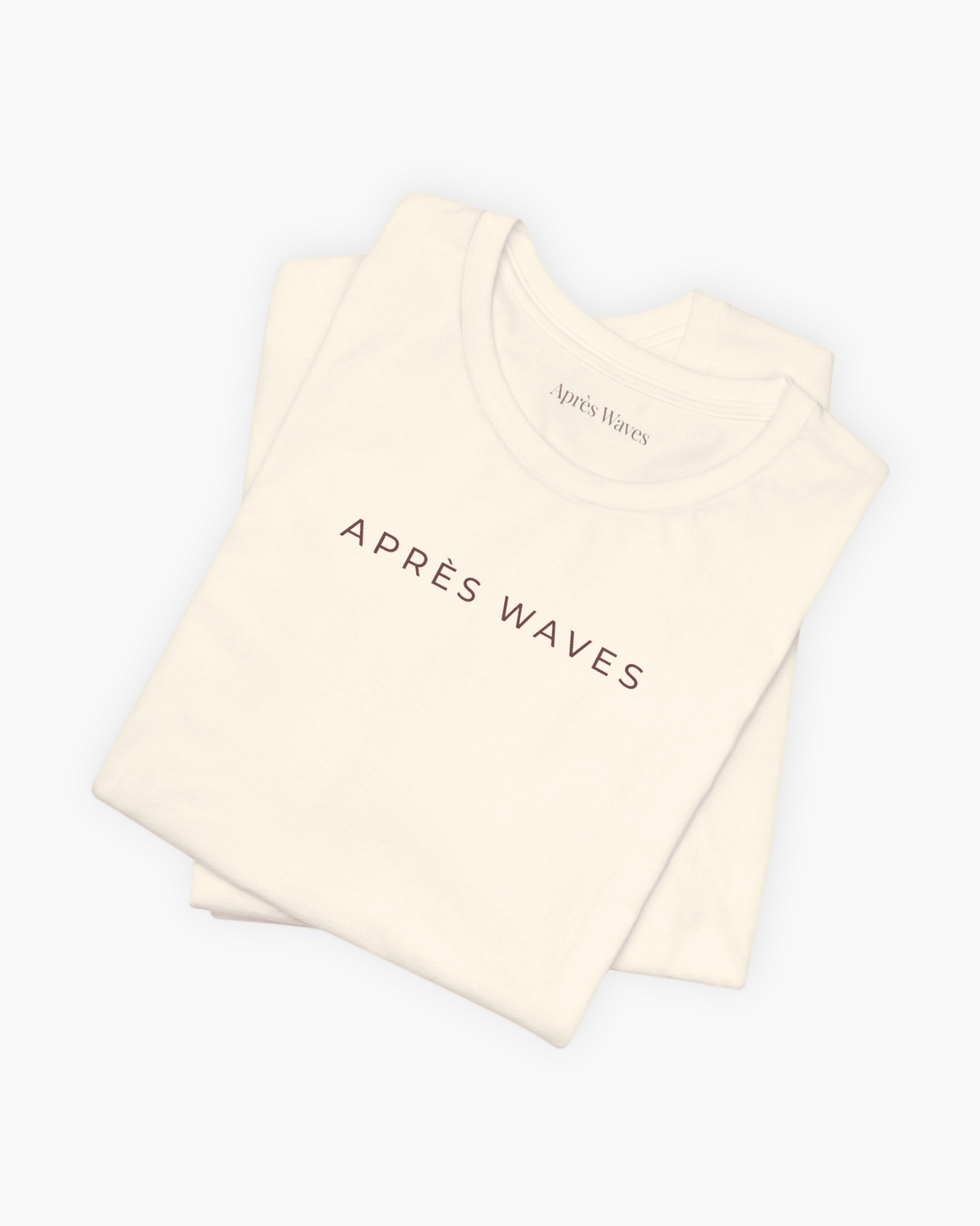 OG Après Ecru S graphic t-shirt - Après Waves