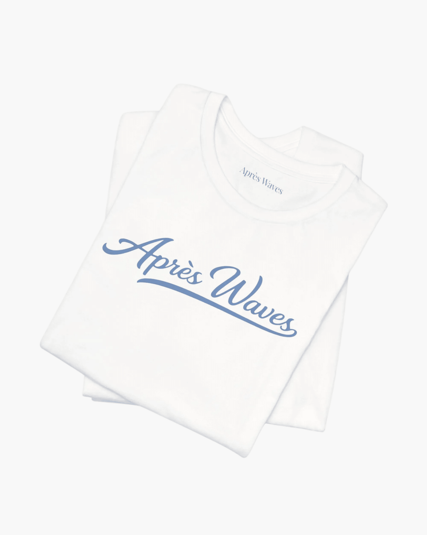 Très Euro White S graphic t-shirt - Après Waves