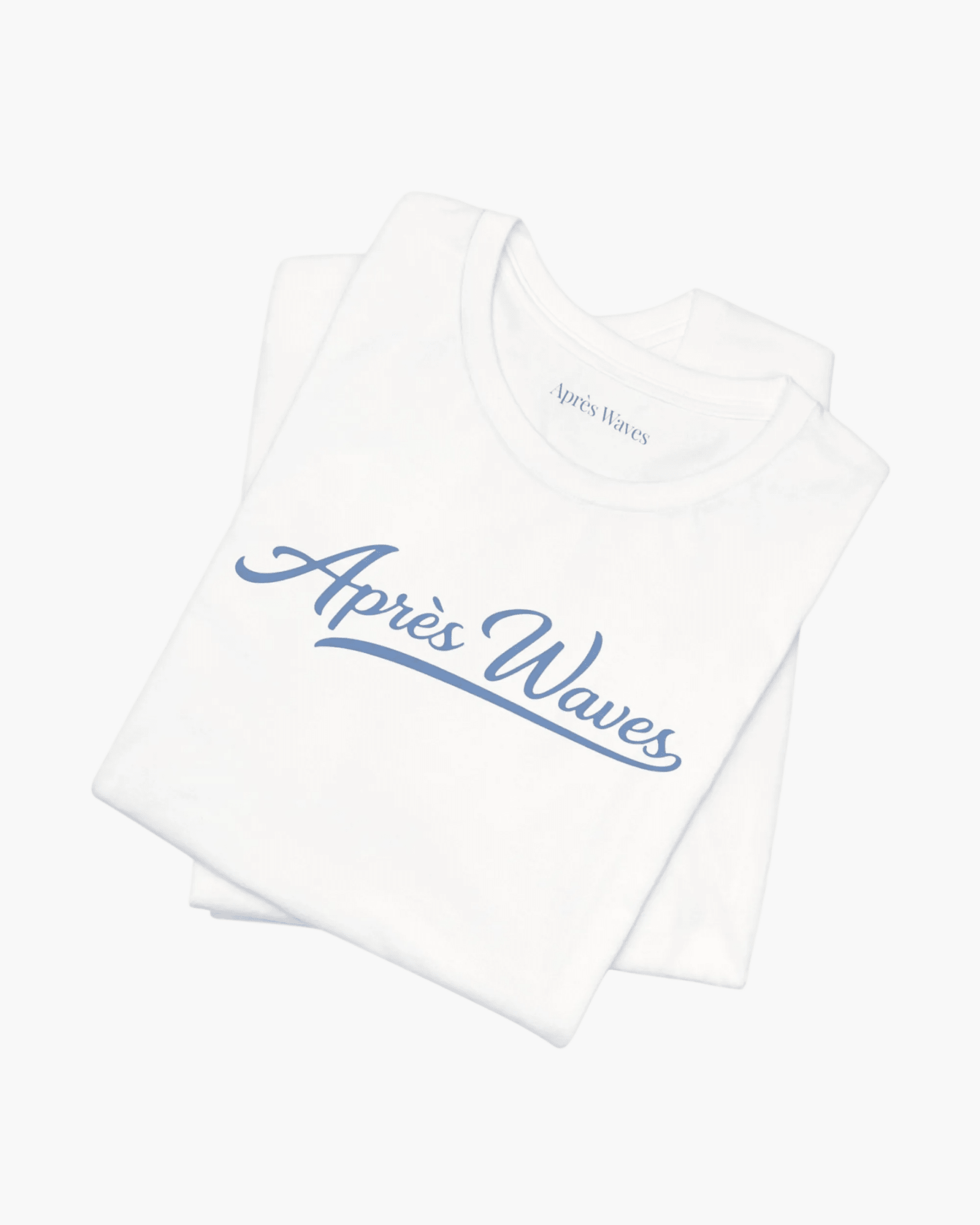 Très Euro White S graphic t-shirt - Après Waves