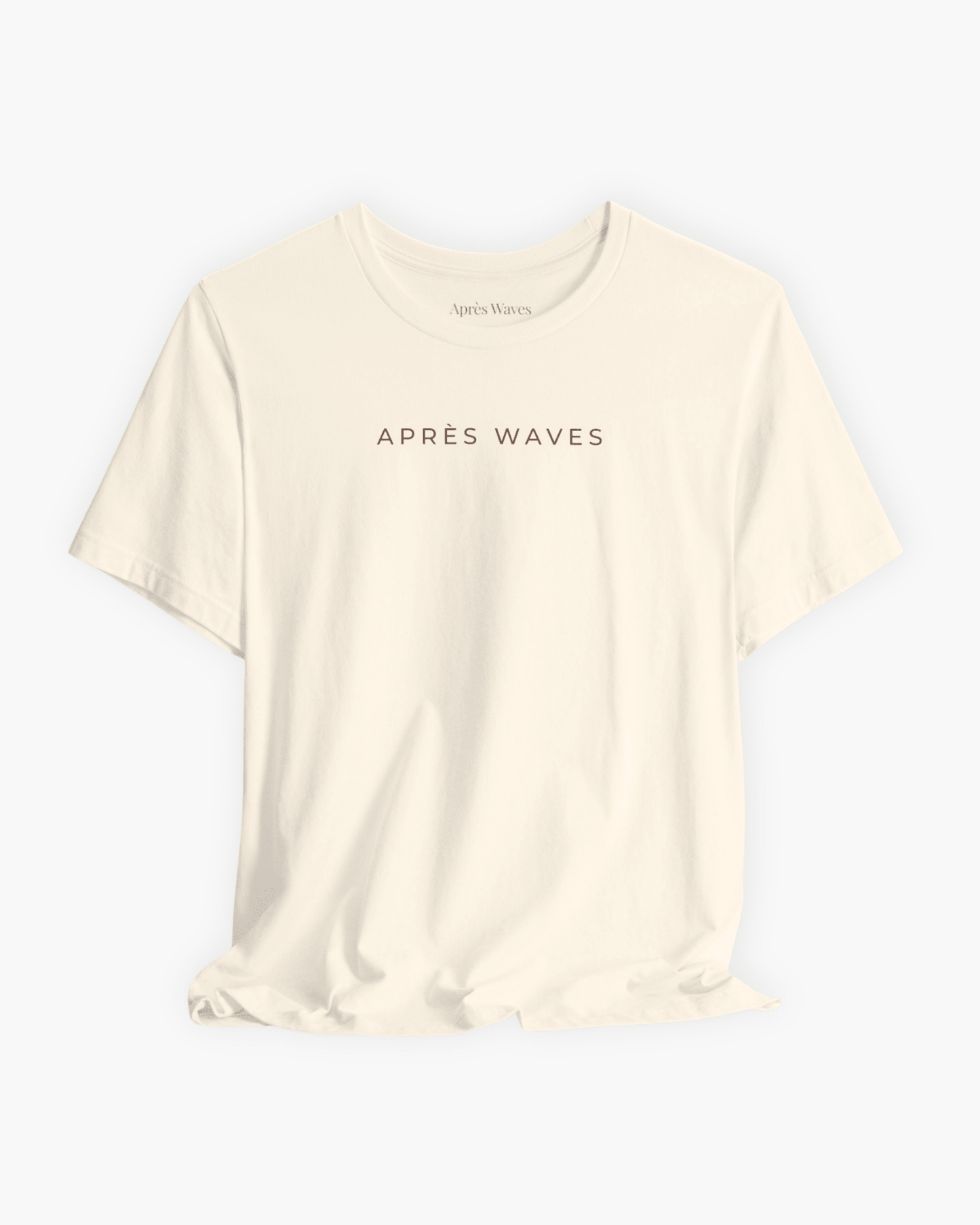 OG Après Ecru S graphic t-shirt - Après Waves