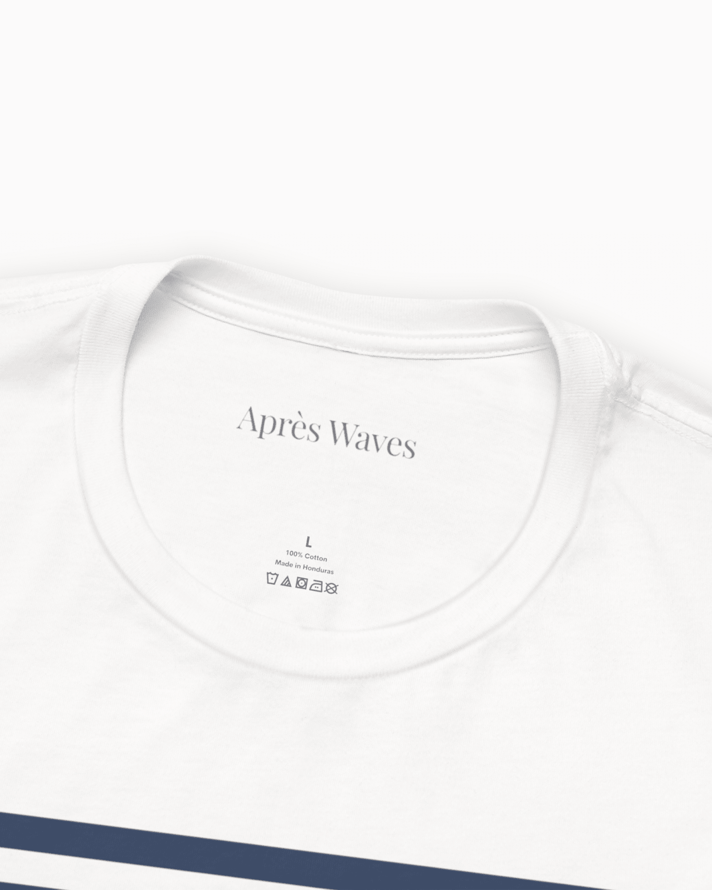 French Mariner White S graphic t-shirt - Après Waves