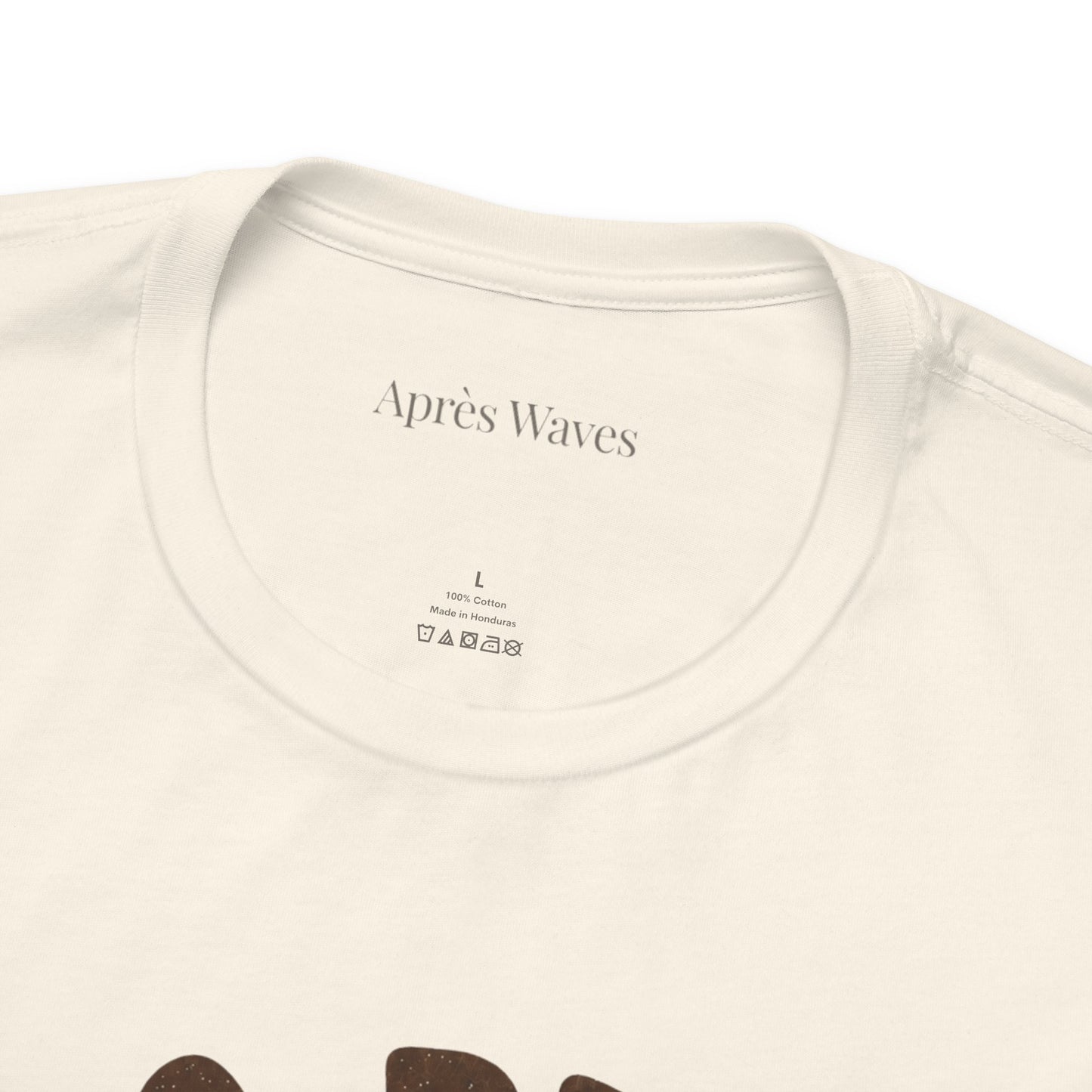 Ciao Bella Ecru S graphic t-shirt - Après Waves