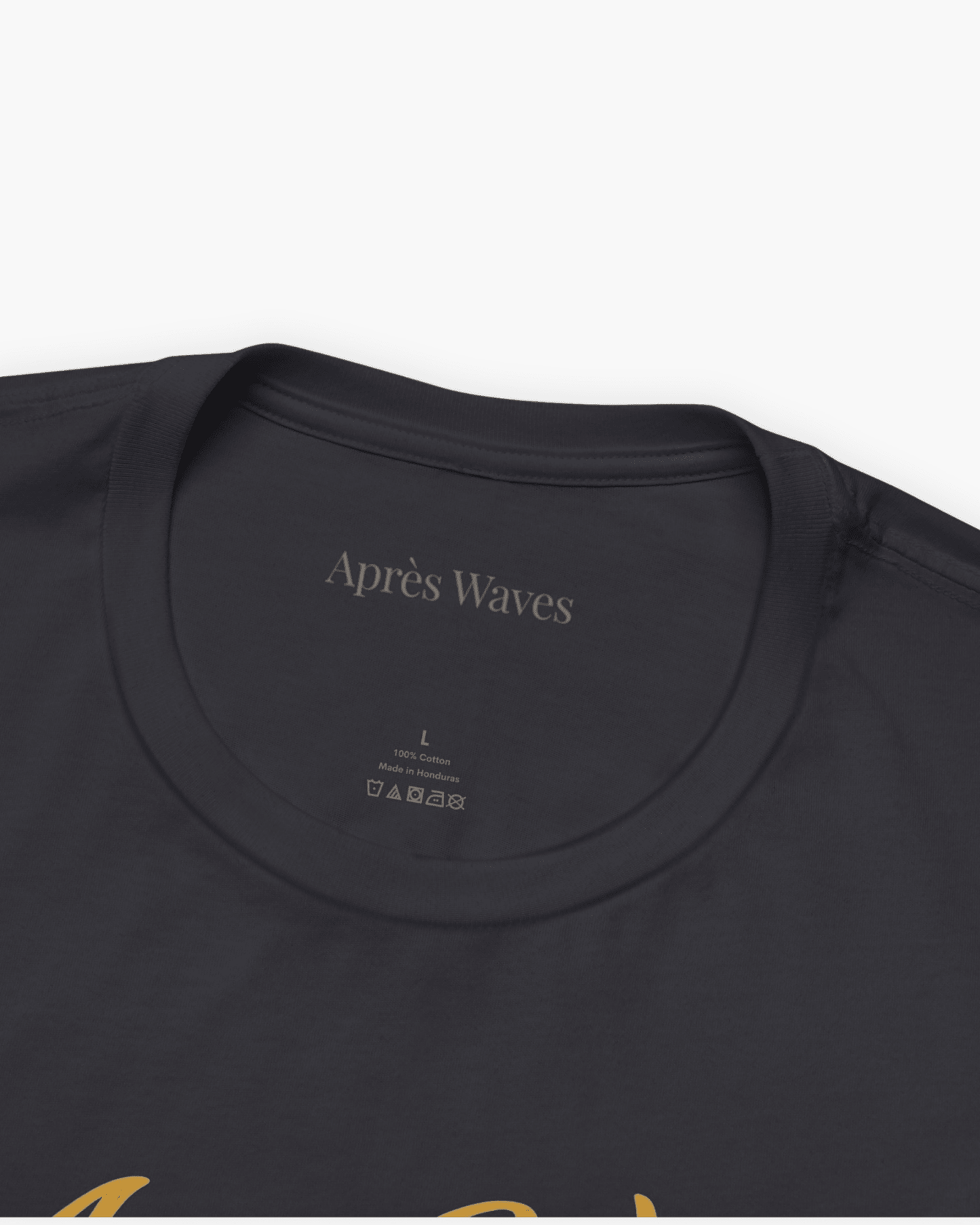 Très Euro Charcoal S graphic t-shirt - Après Waves