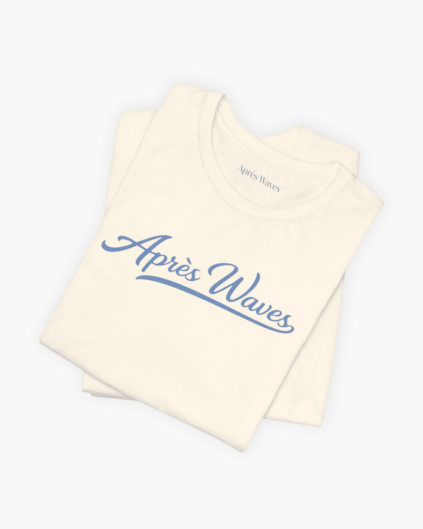 Très Euro Ecru S graphic t-shirt - Après Waves
