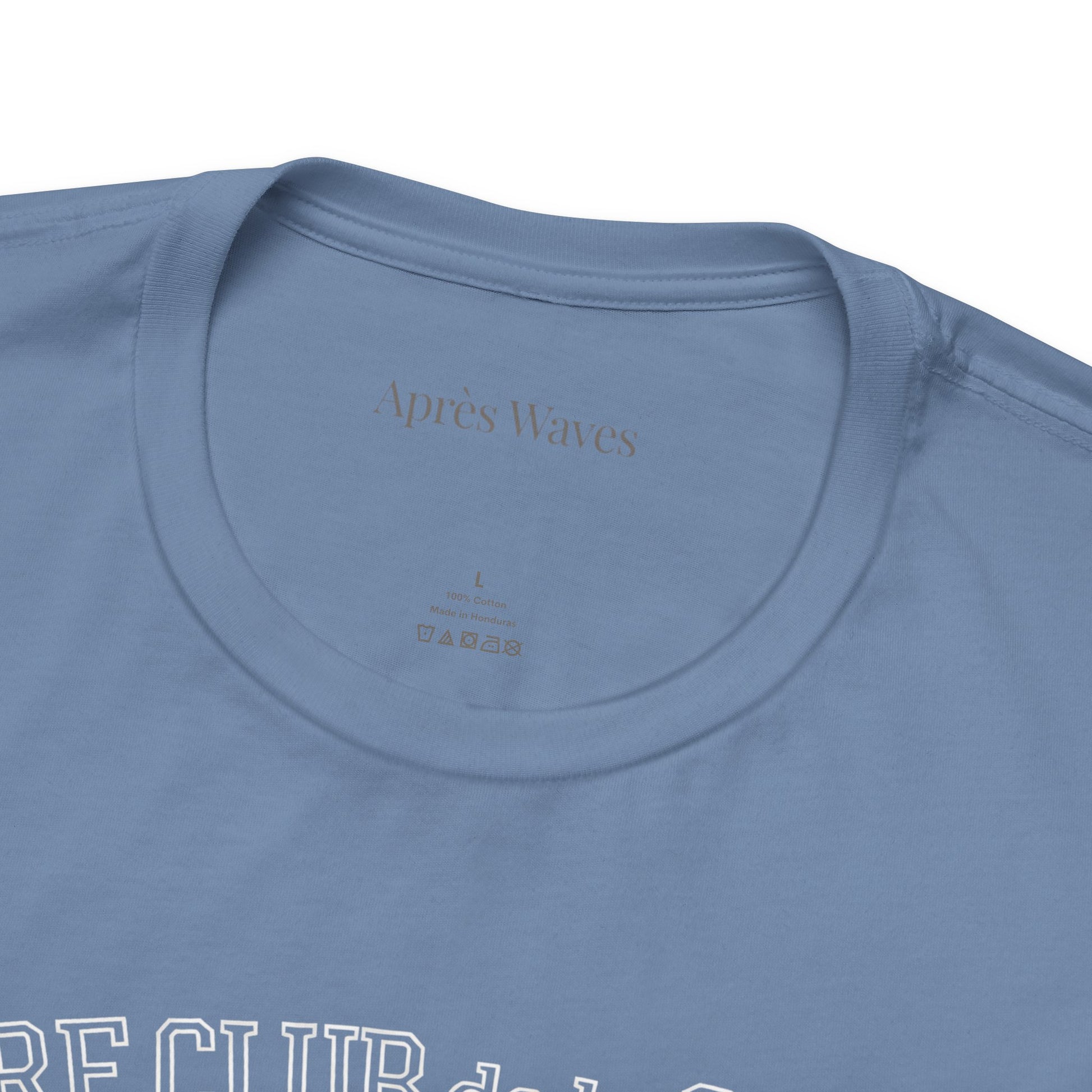 Paris Surf Club Pacific Blue S graphic t-shirt - Après Waves