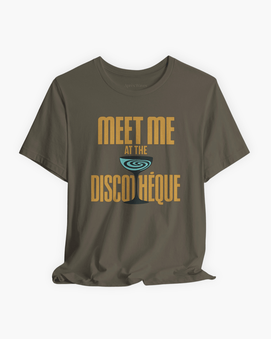 Disco Meet Sage S graphic t-shirt - Après Waves