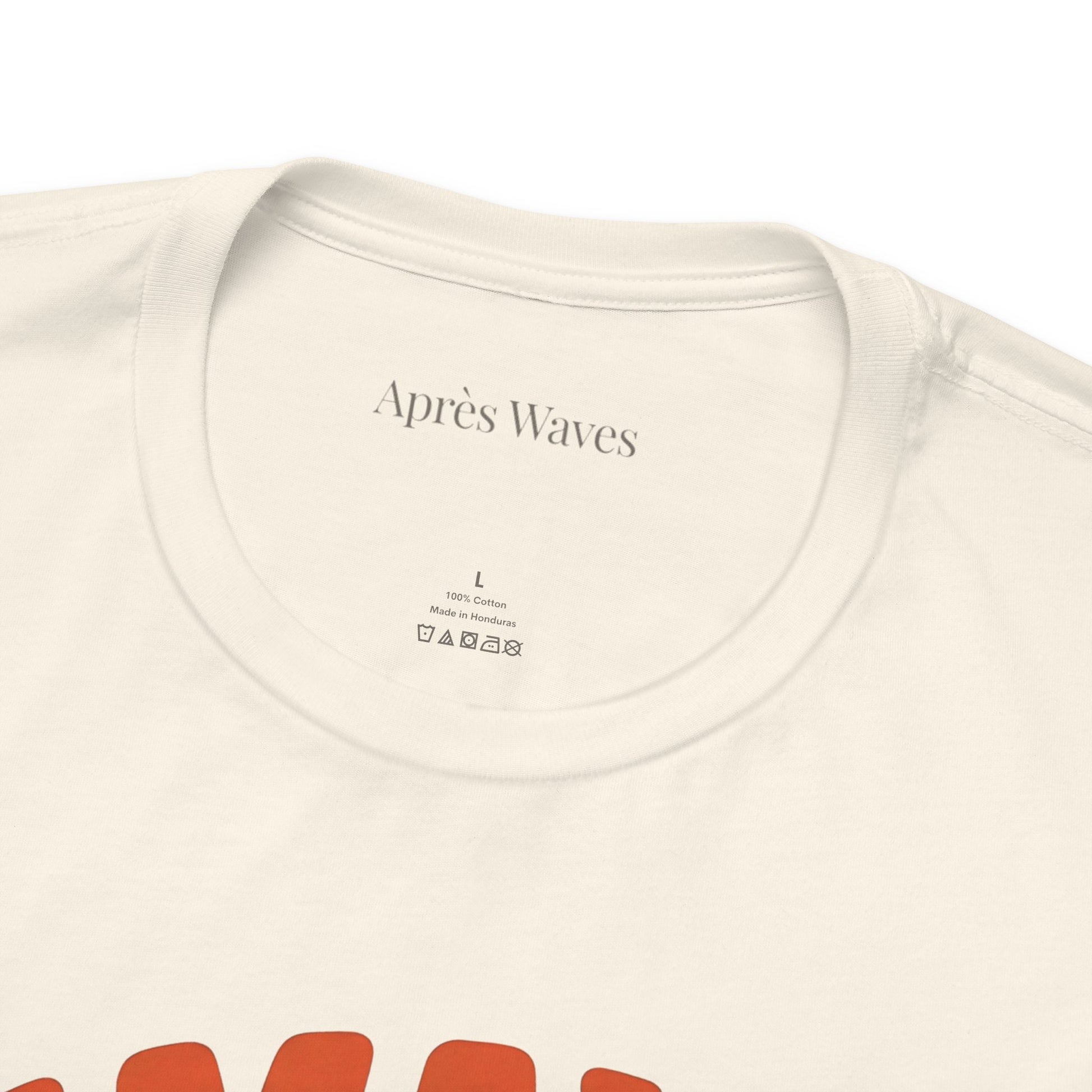 Amalfi Coasting Natural S graphic t-shirt - Après Waves