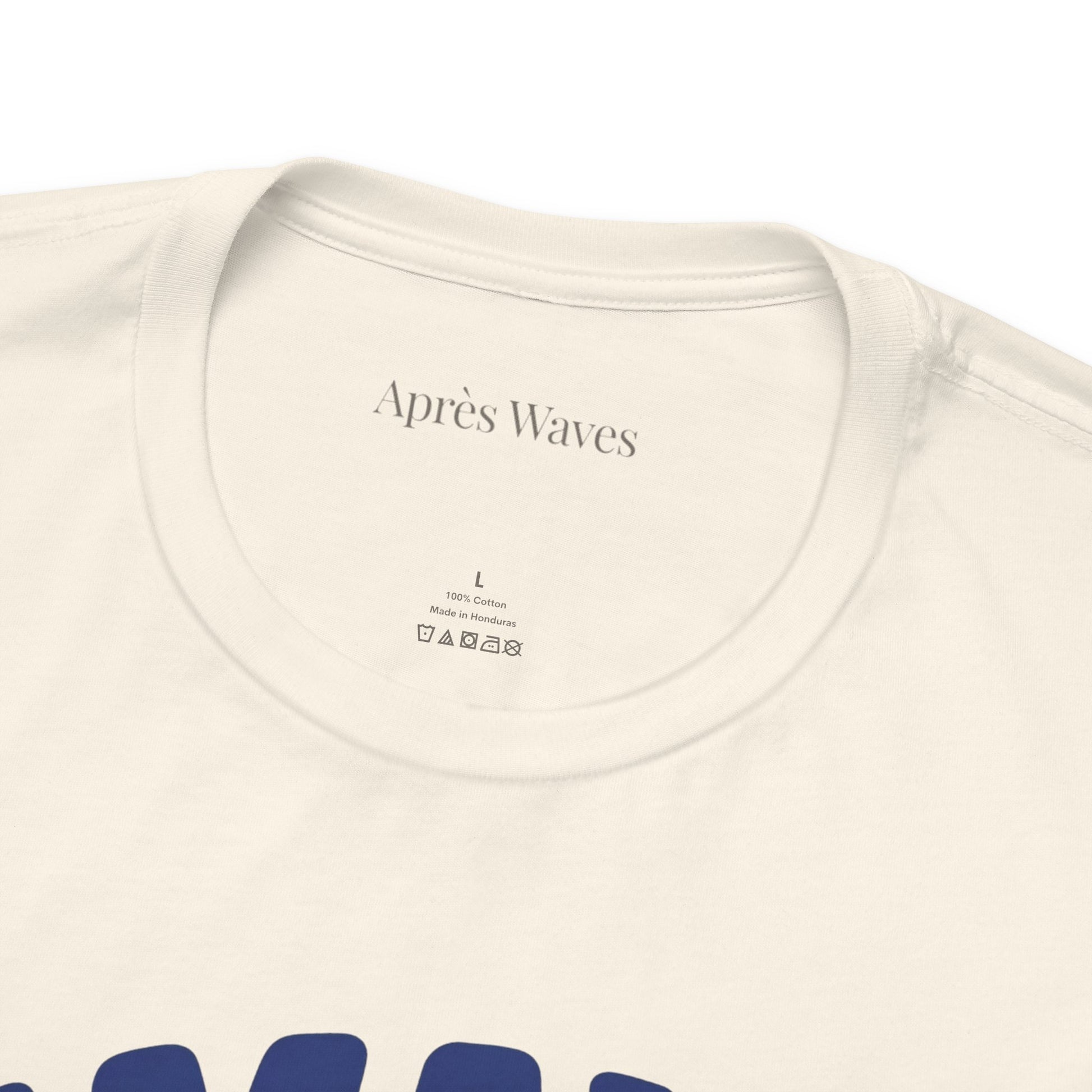 Amalfi Coasting Ecru S graphic t-shirt - Après Waves