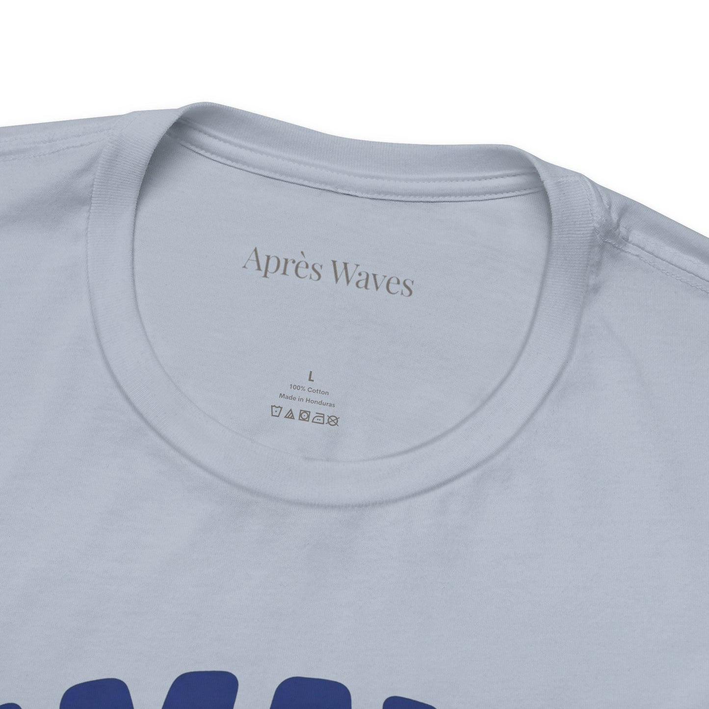 Amalfi Coasting Light Blue S graphic t-shirt - Après Waves