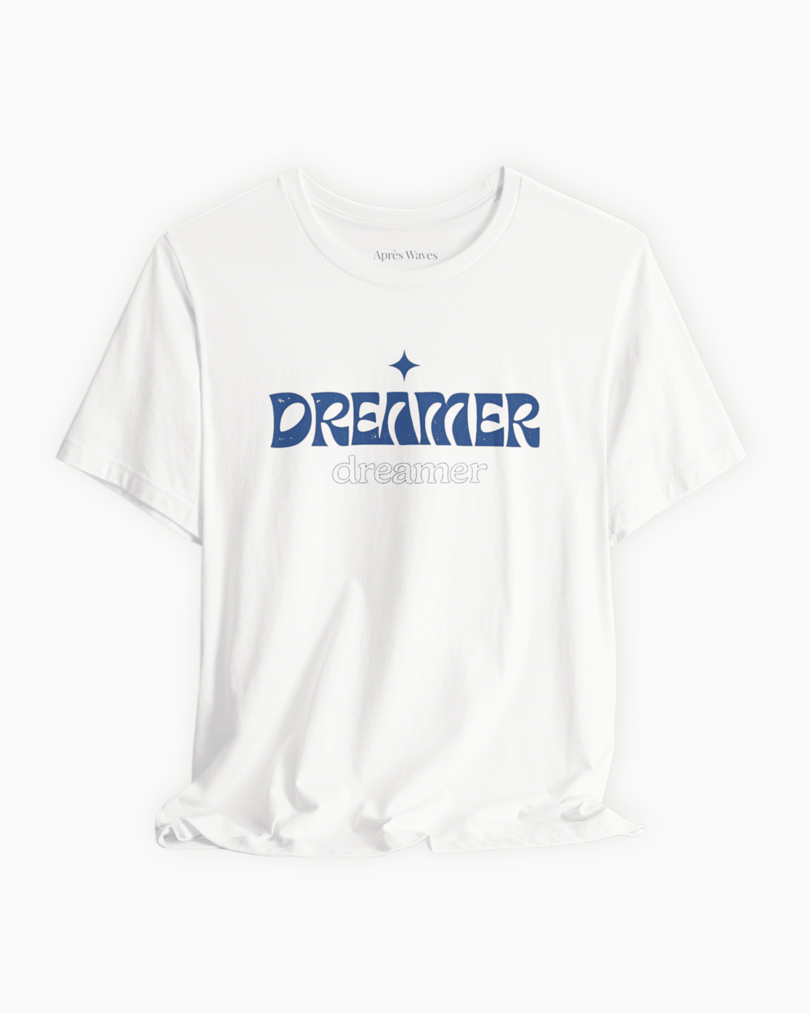 Dreamer White S graphic t-shirt - Après Waves