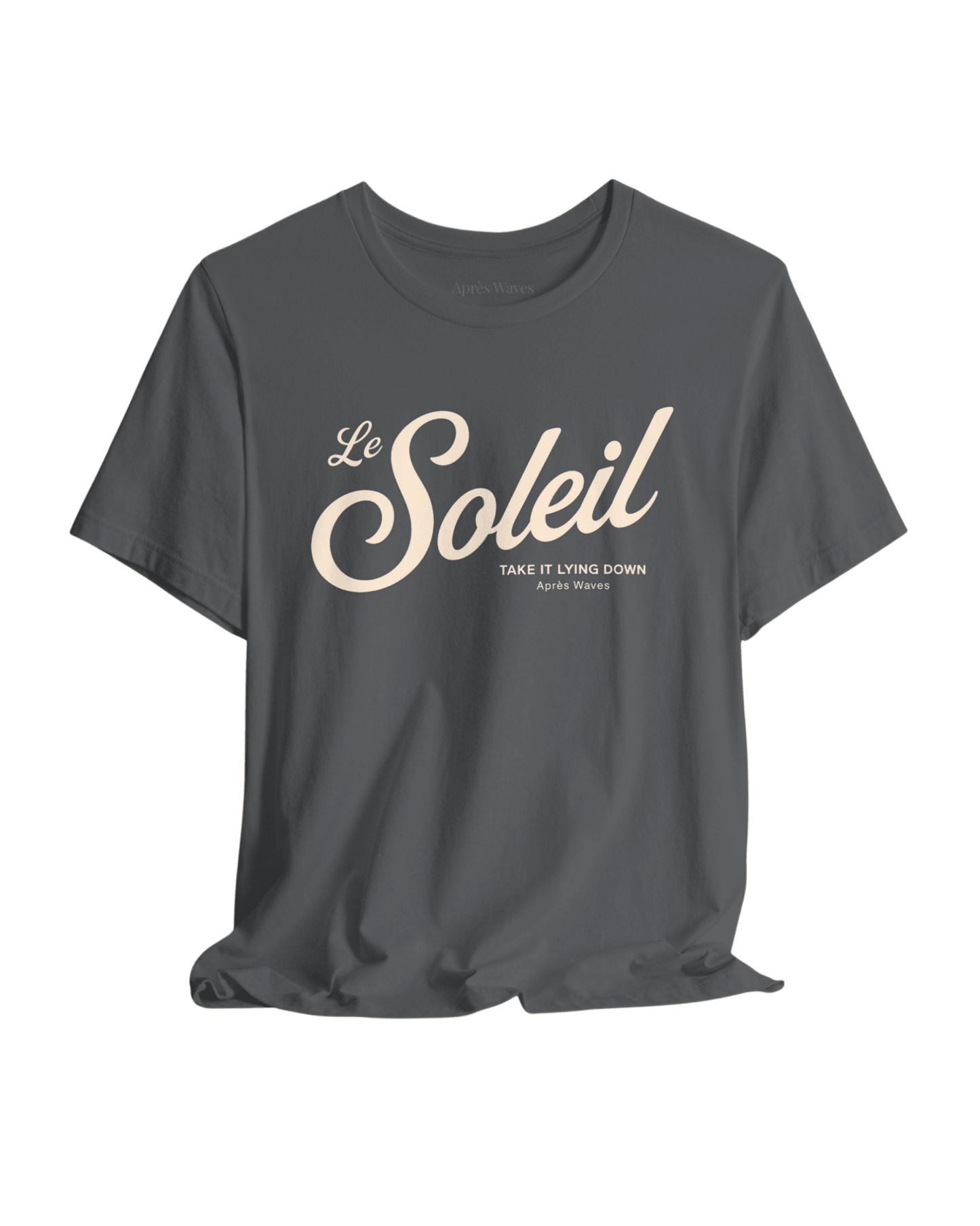 Le Soleil Asphalt S graphic t-shirt - Après Waves