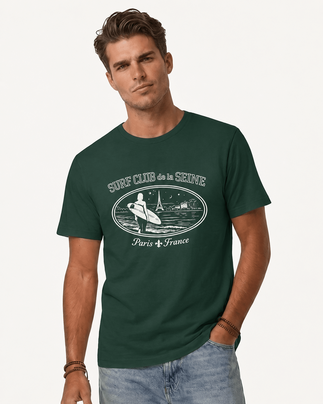 Paris Surf Club Forest S graphic t-shirt - Après Waves