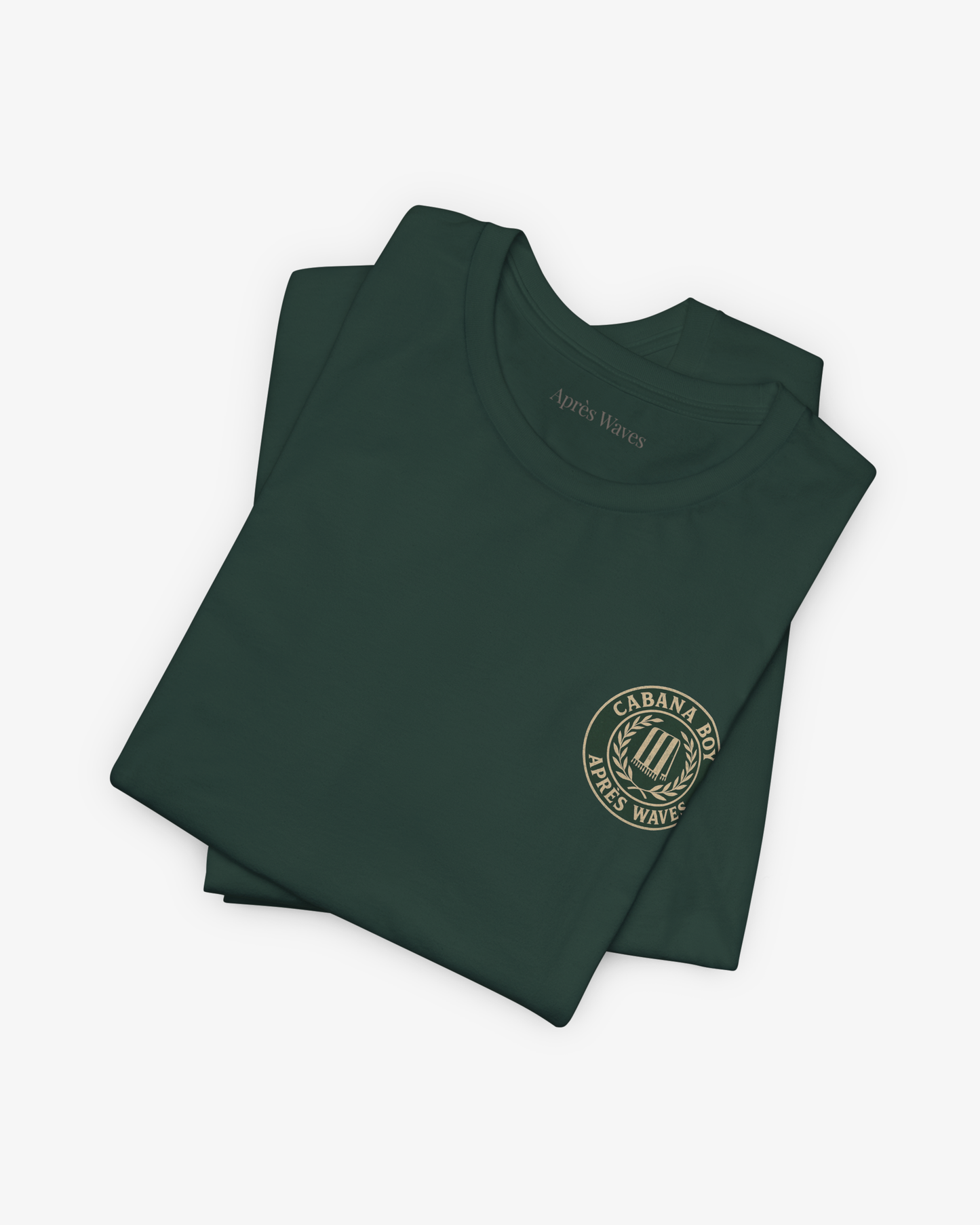 Cabana Boy Forest folded graphic tee - Après Waves