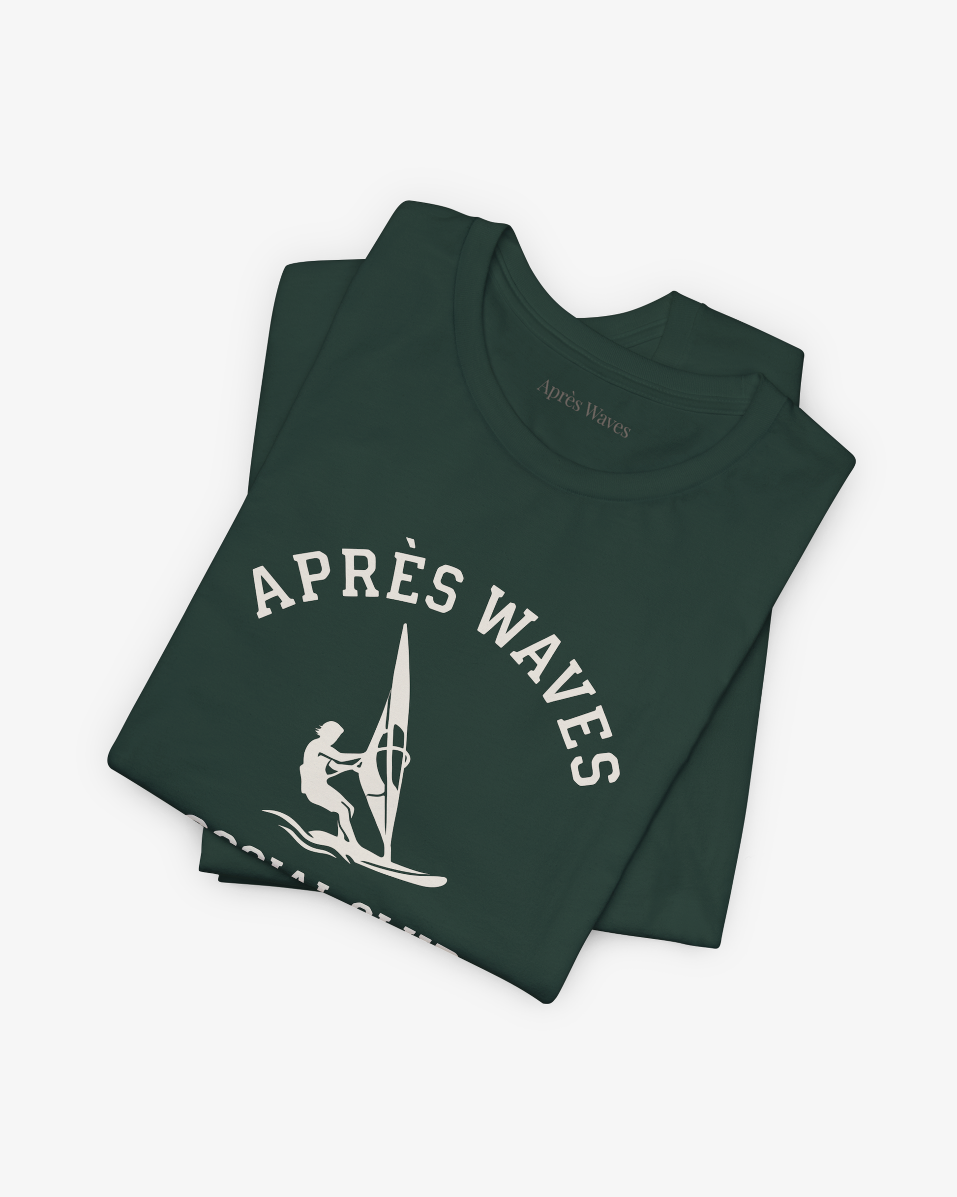 AW Social Club Forest folded graphic tee - Après Waves