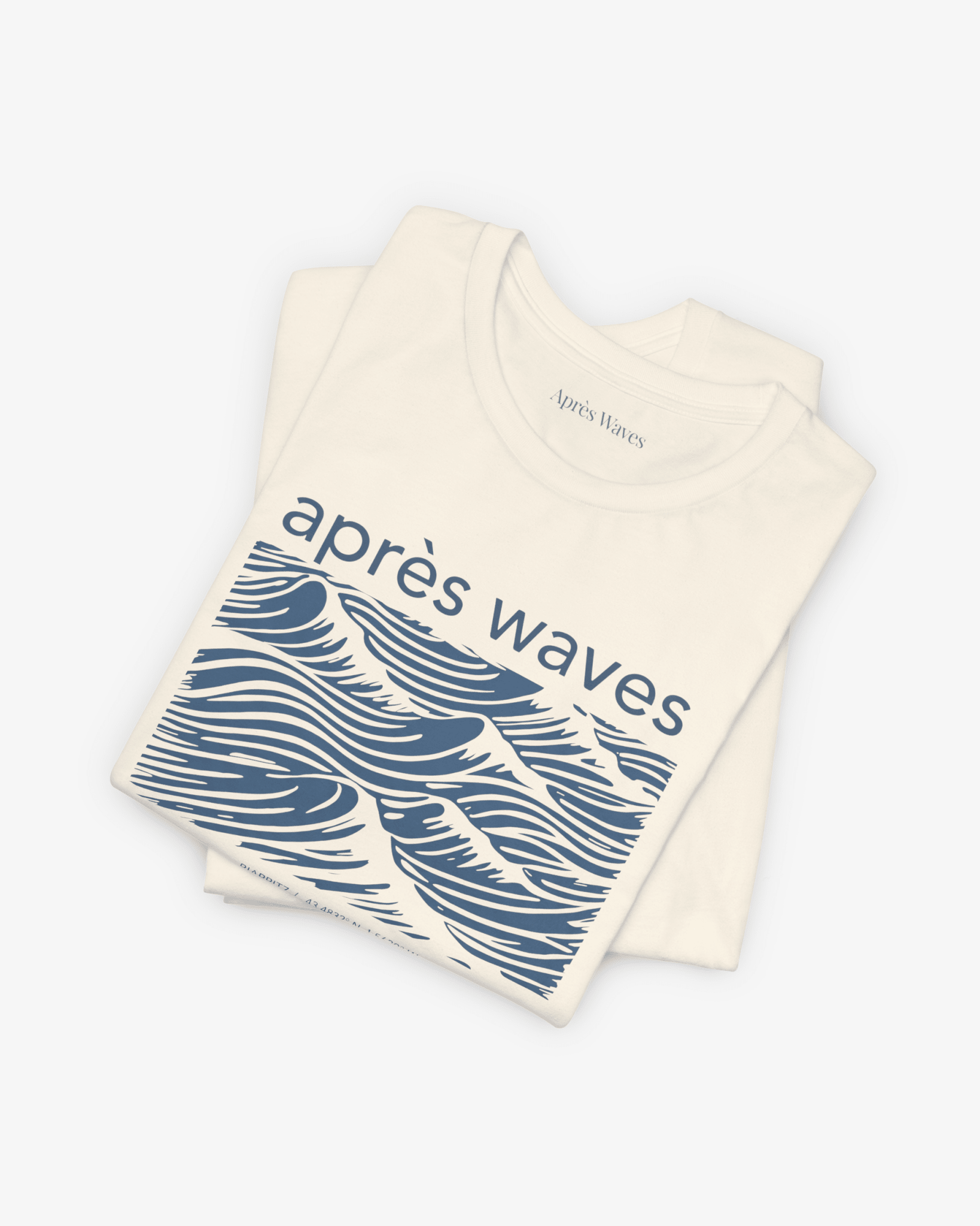 Dawn Patrol Ecru folded graphic tee - Après Waves