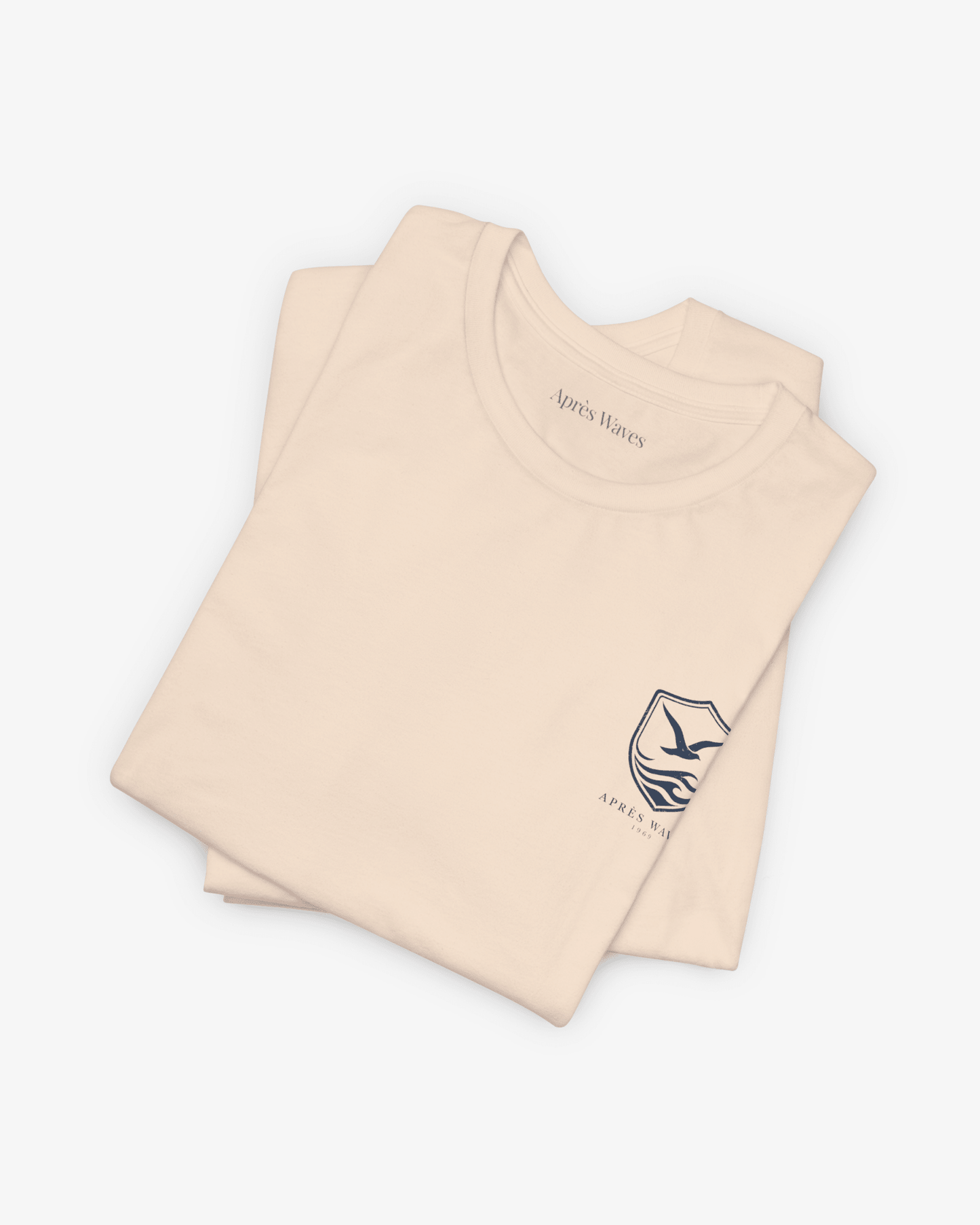 Après Crest Soft Cream folded graphic tee - Après Waves