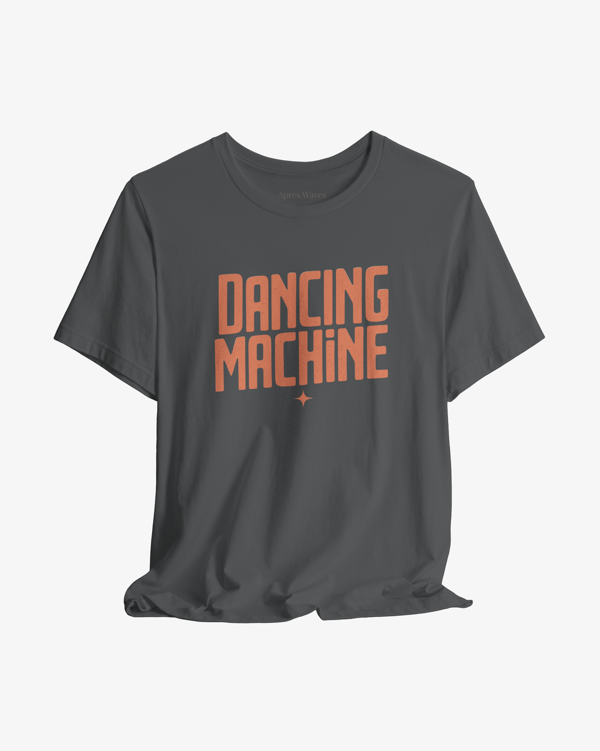 Dancing Machine Asphalt graphic tee - Après Waves
