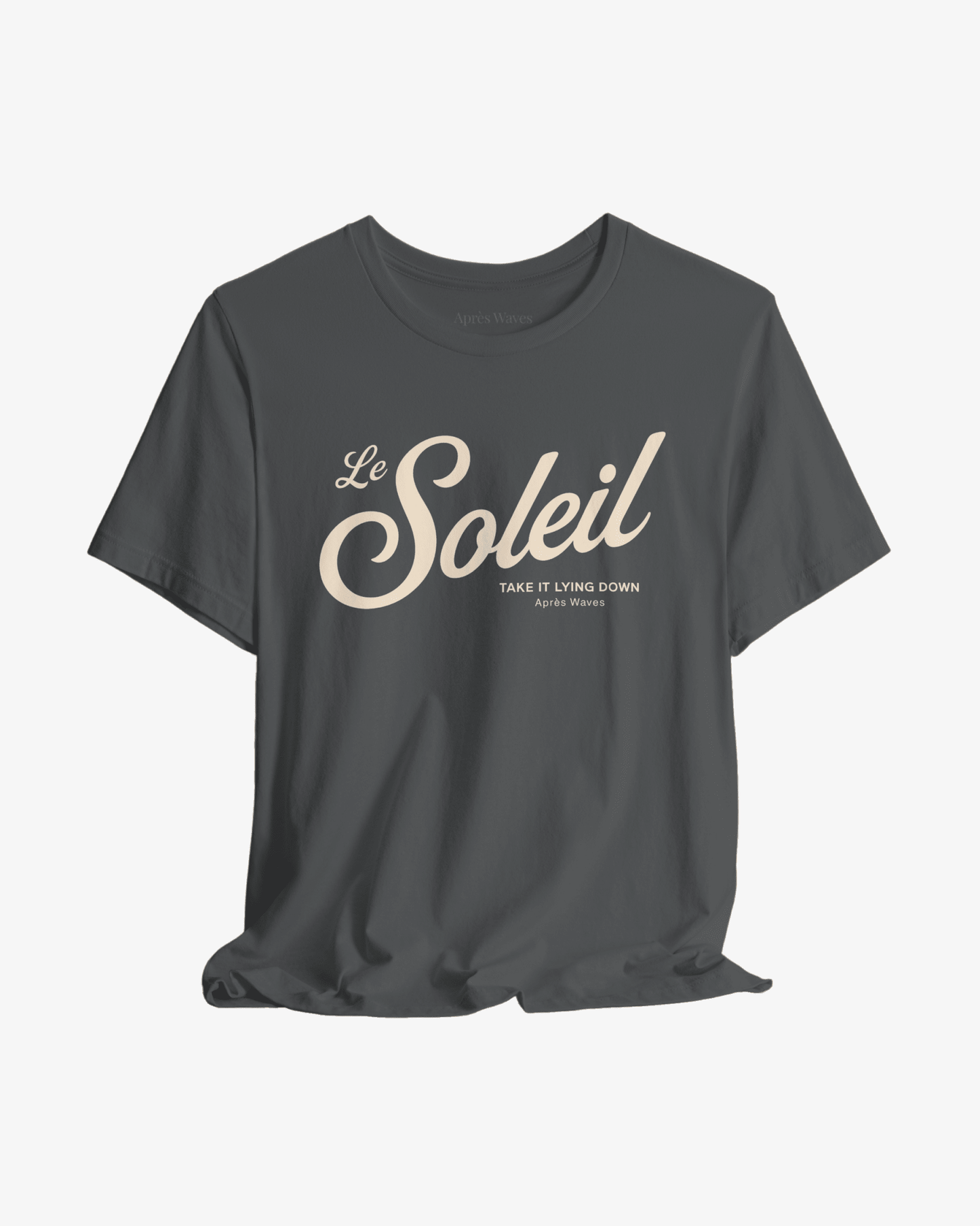 Le Soleil Asphalt graphic tee - Après Waves