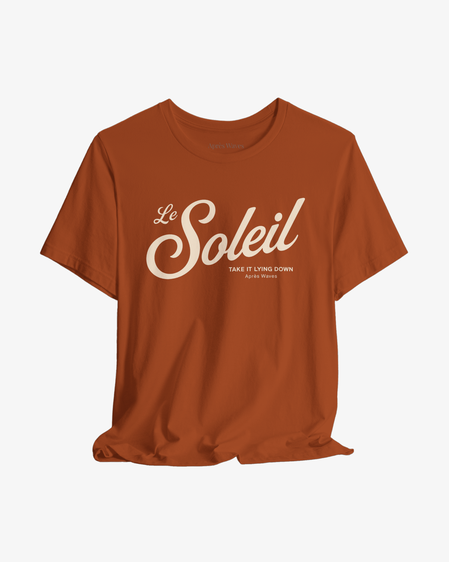 Le Soleil Ecru graphic tee - Après Waves