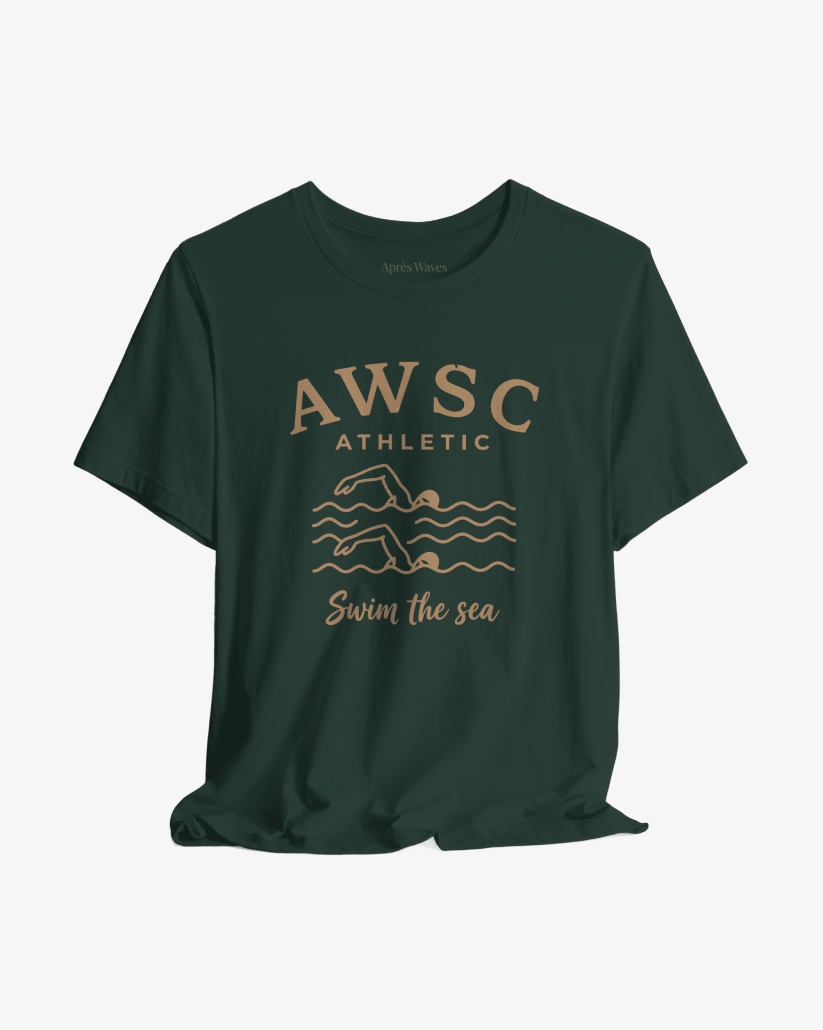 Swim the Sea Forest graphic tee - Après Waves