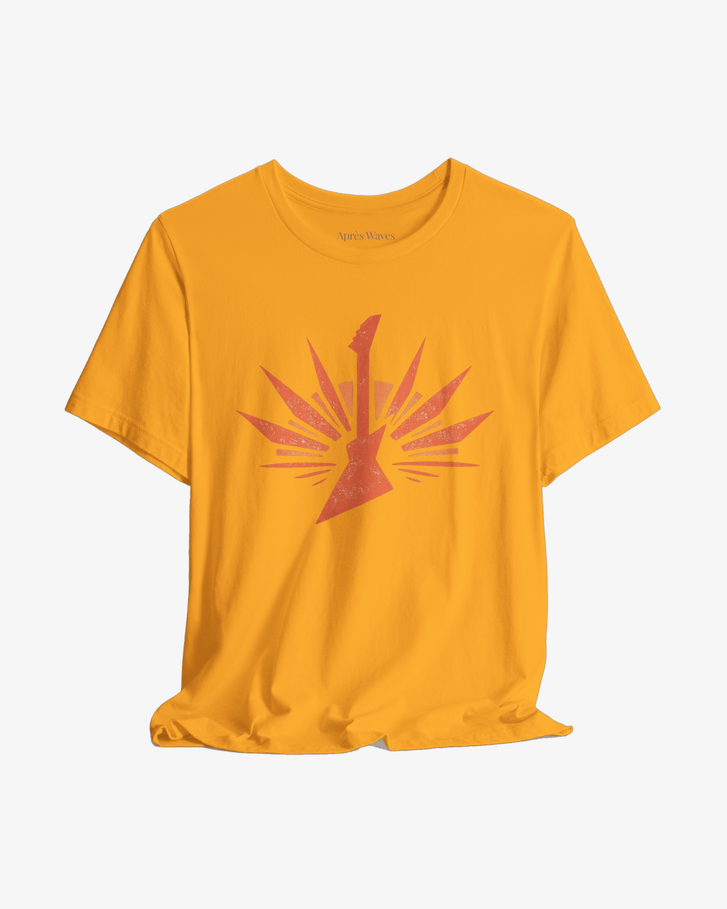 Electric 80s Gold graphic tee - Après Waves