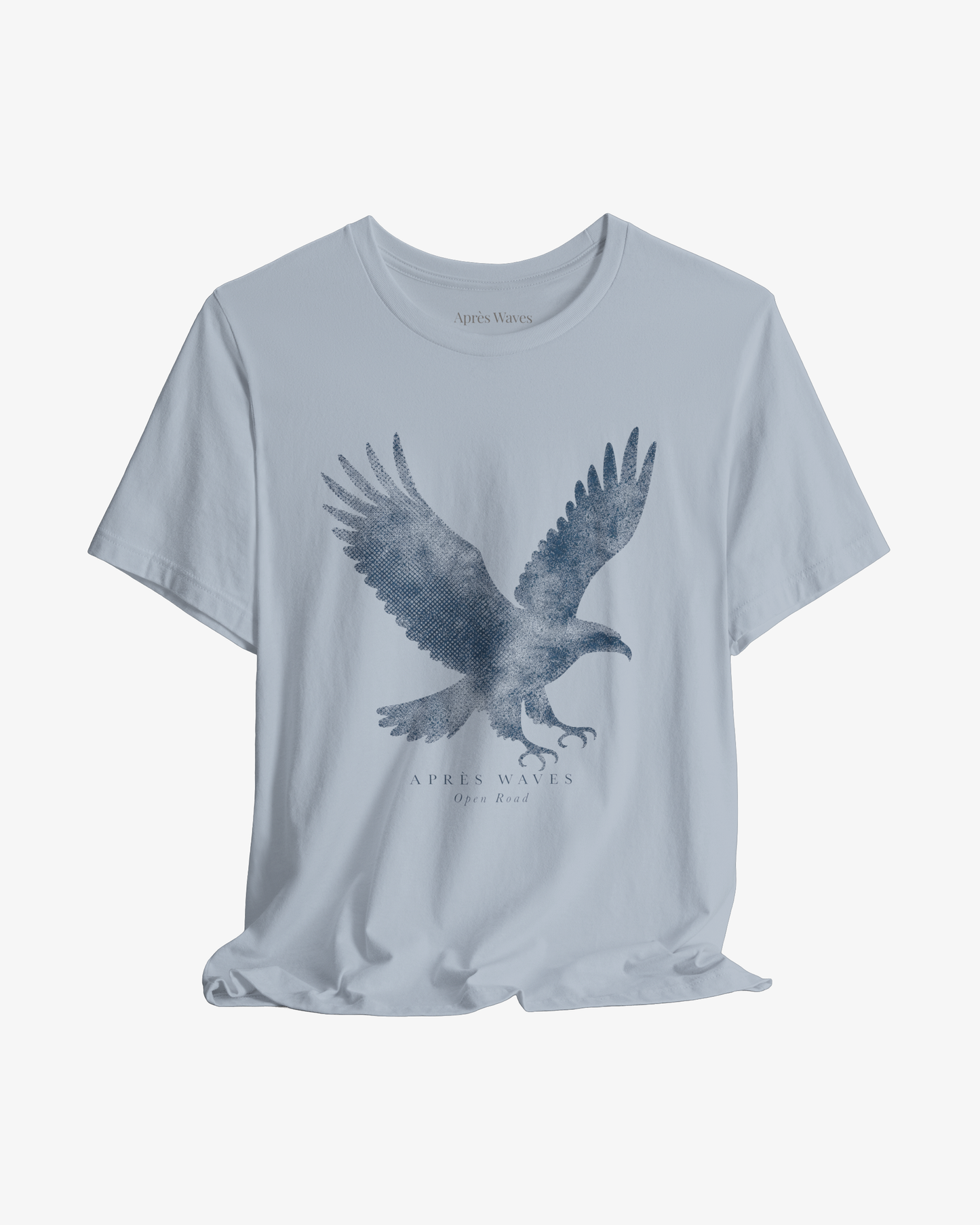 Soaring Light Blue graphic tee - Après Waves