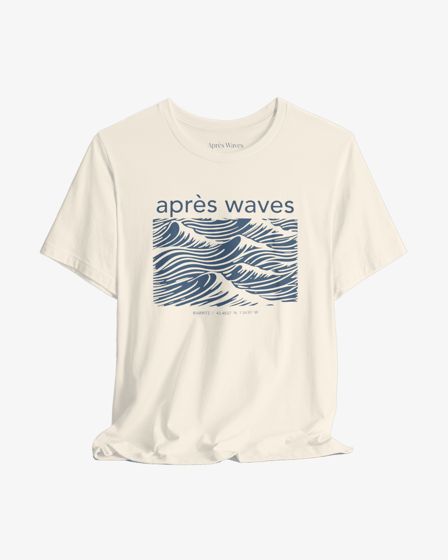 Dawn Patrol Ecru graphic tee - Après Waves