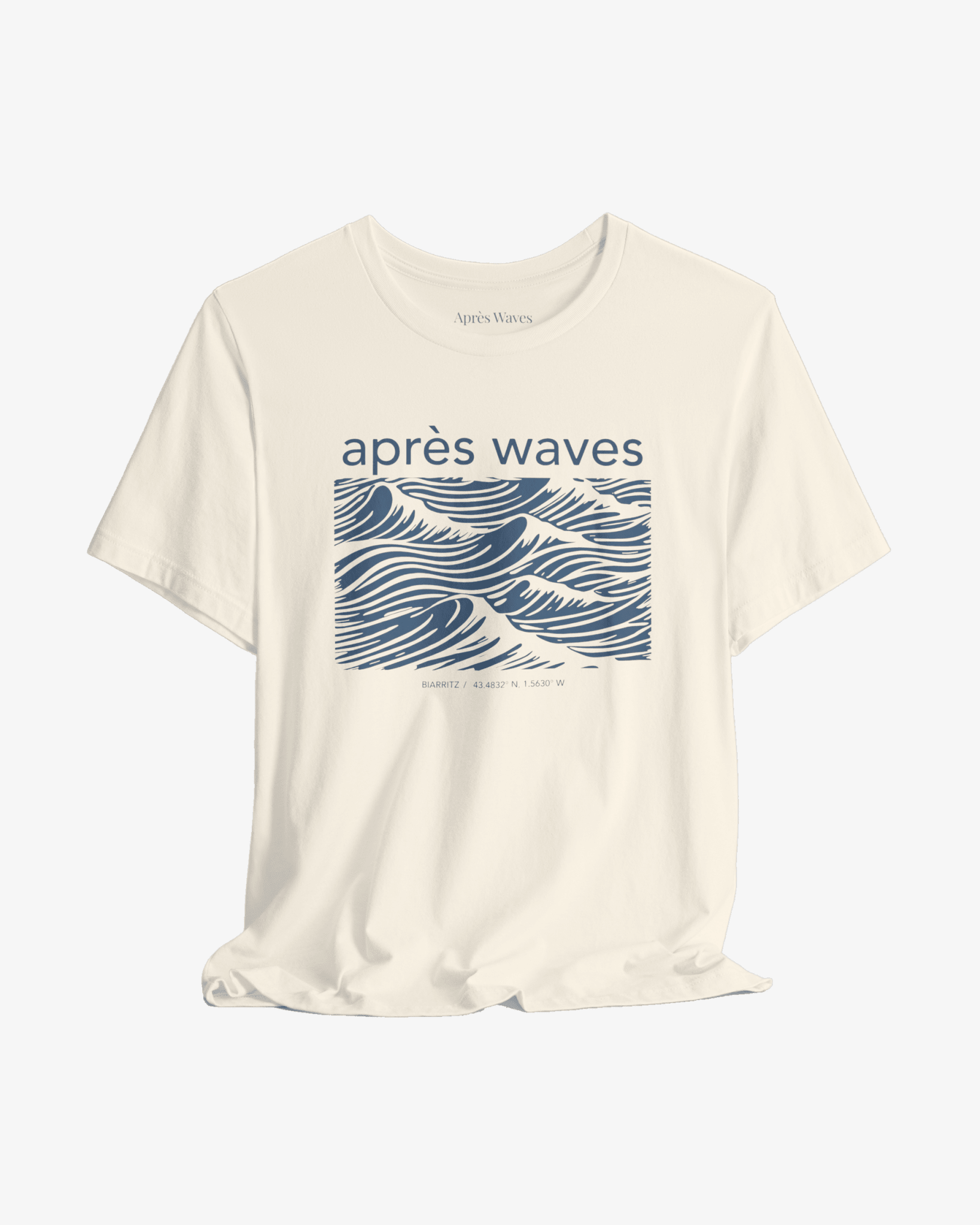 Dawn Patrol Ecru graphic tee - Après Waves