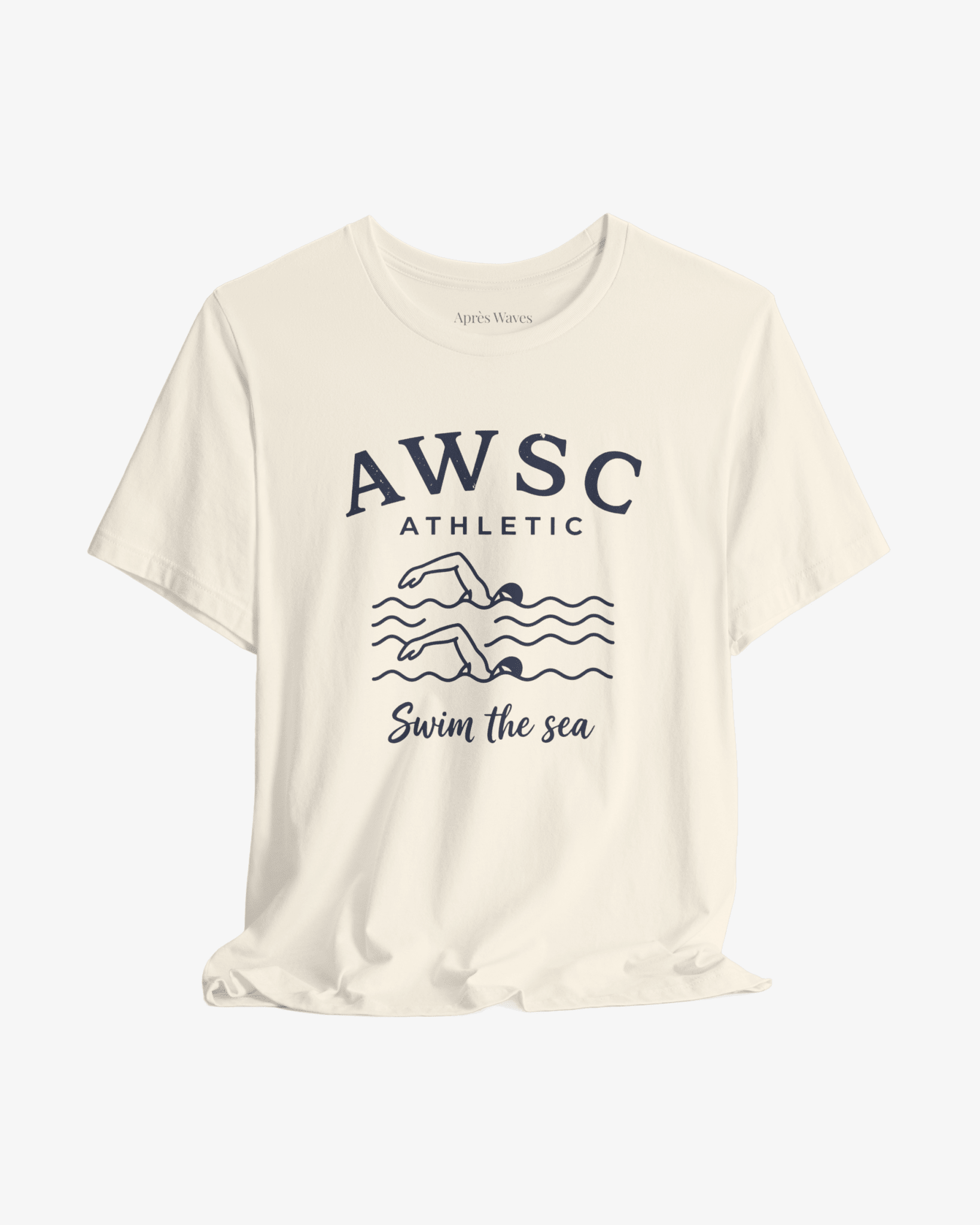 Swim the Sea Ecru graphic tee - Après Waves