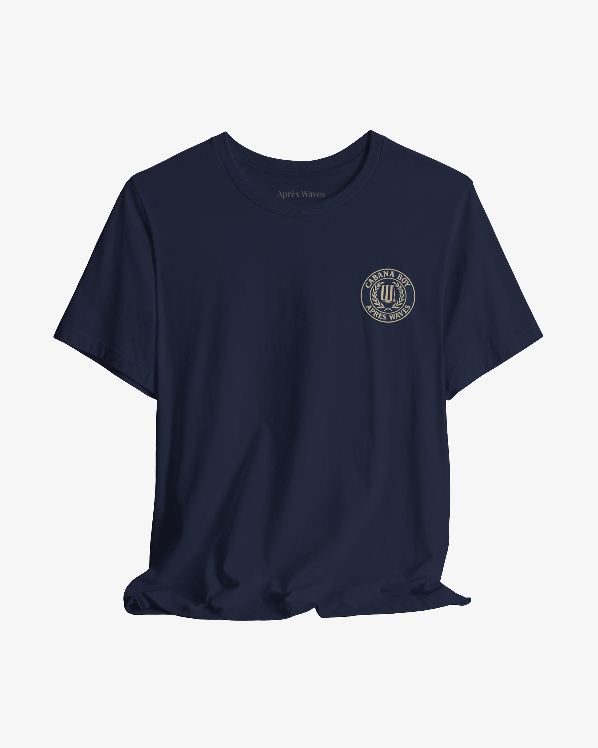 Cabana Boy Navy graphic tee - Après Waves