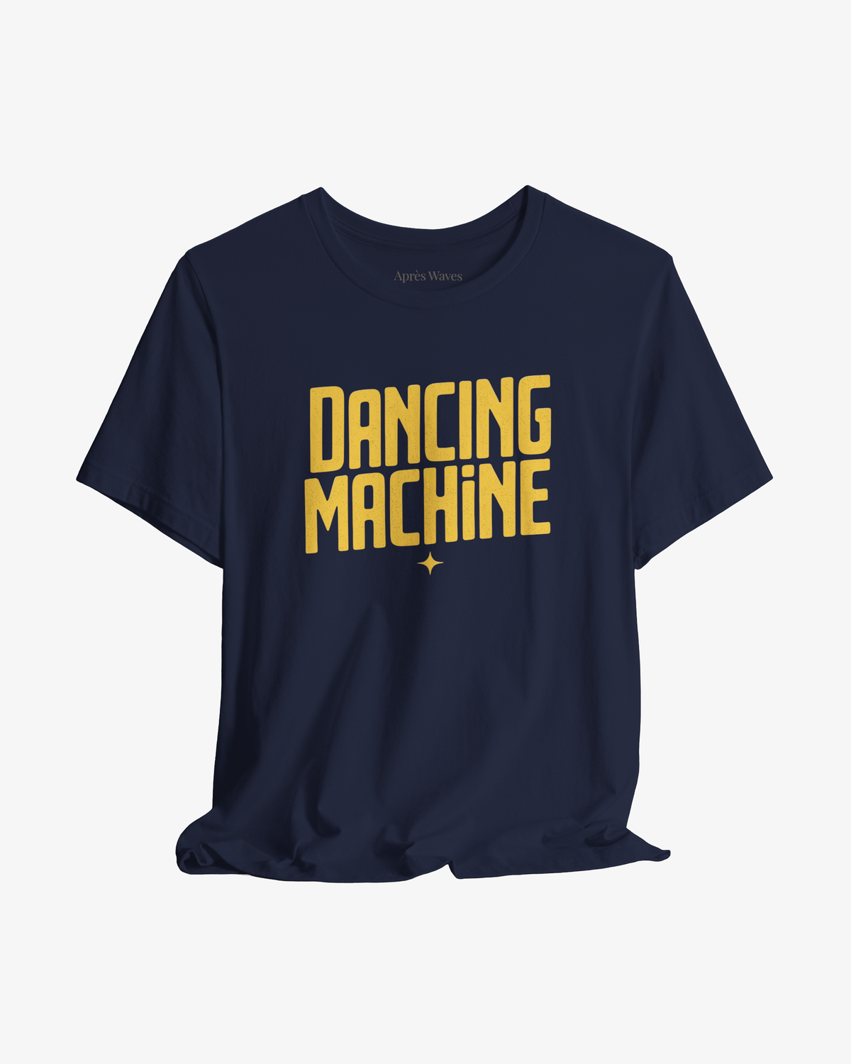 Dancing Machine Navy graphic tee - Après Waves