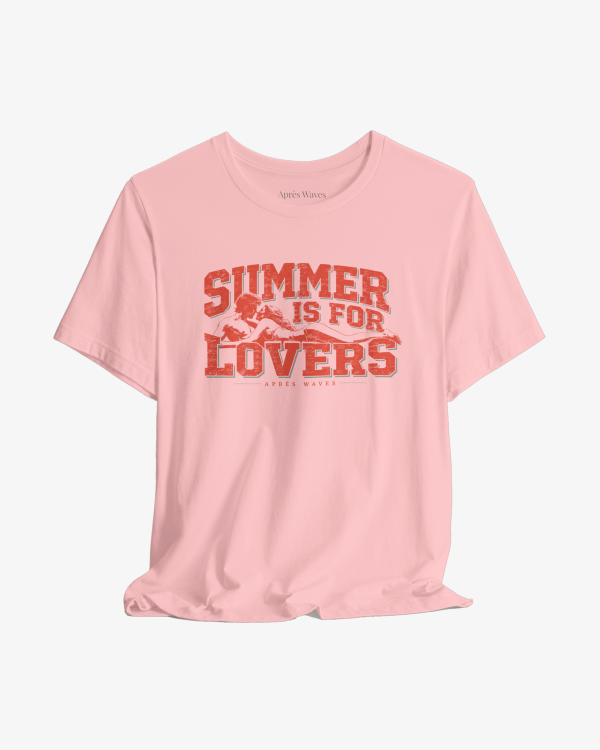 Summer Lovers Pink graphic tee - Après Waves