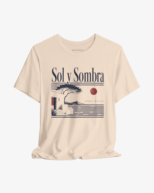 Sun and Shade Soft Cream graphic tee - Après Waves