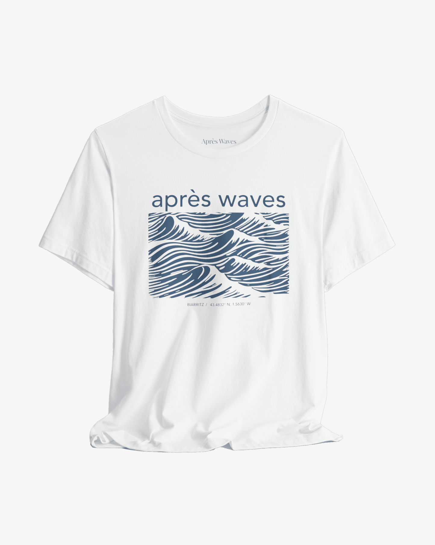 Dawn Patrol White graphic tee - Après Waves