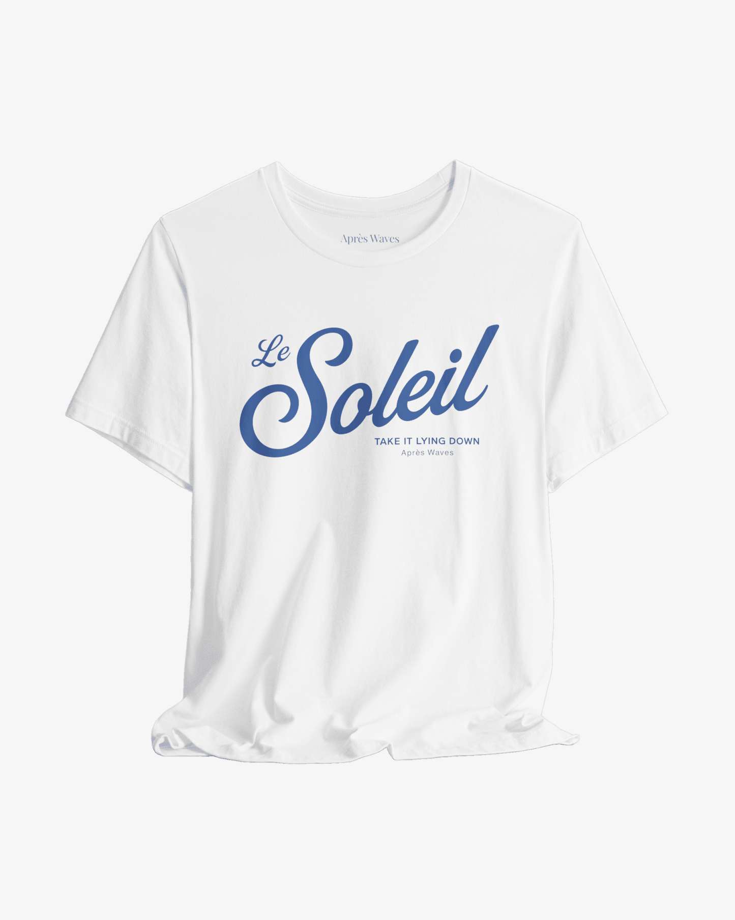 Le Soleil White graphic tee - Après Waves
