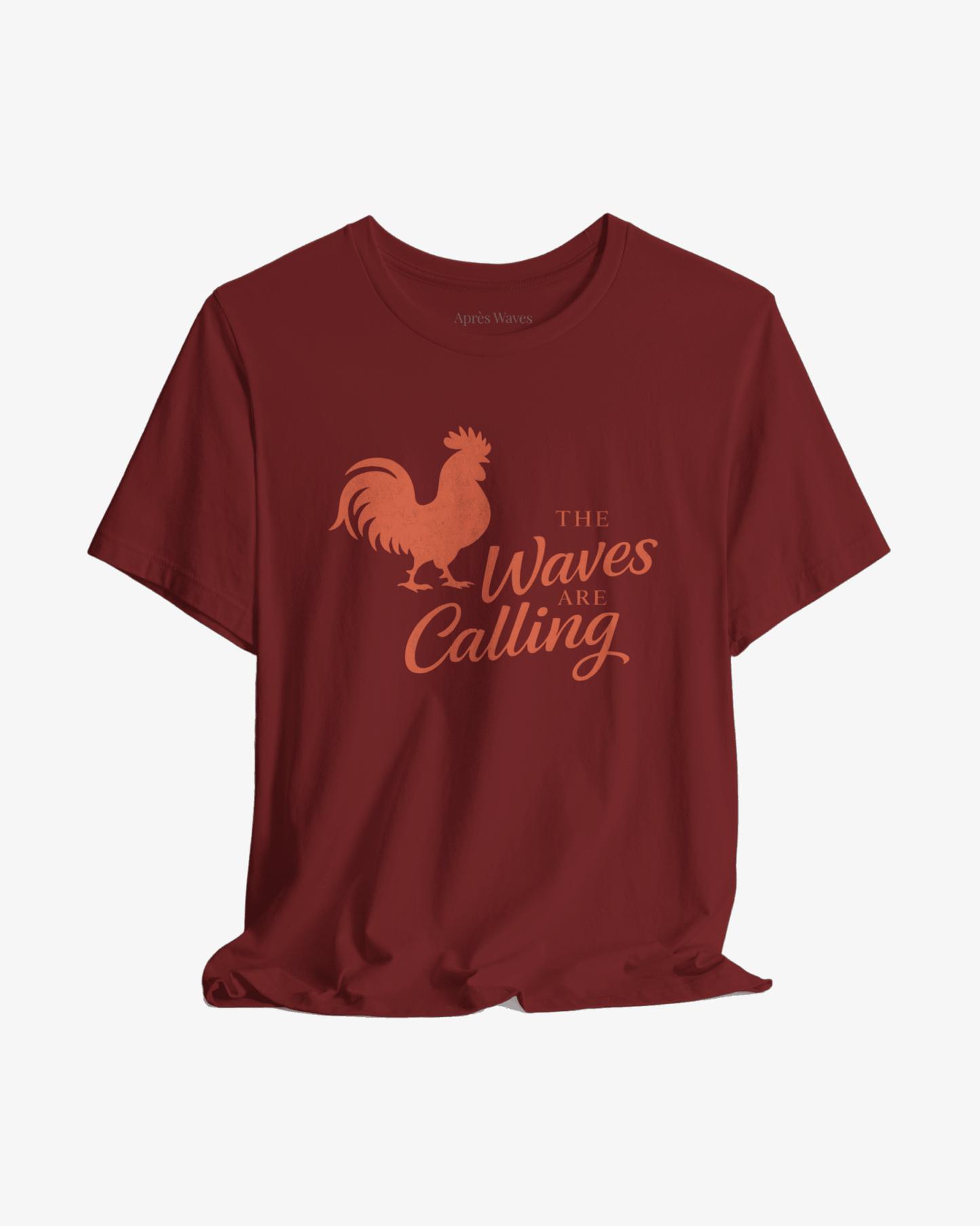 Waves are Calling Cardinal graphic tee - Après Waves