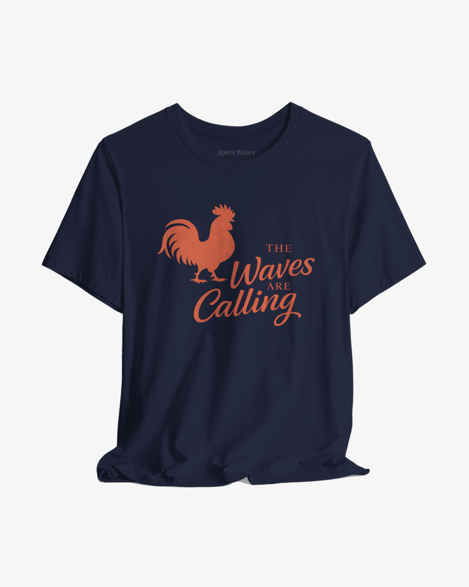 Waves are Calling Navy graphic tee - Après Waves